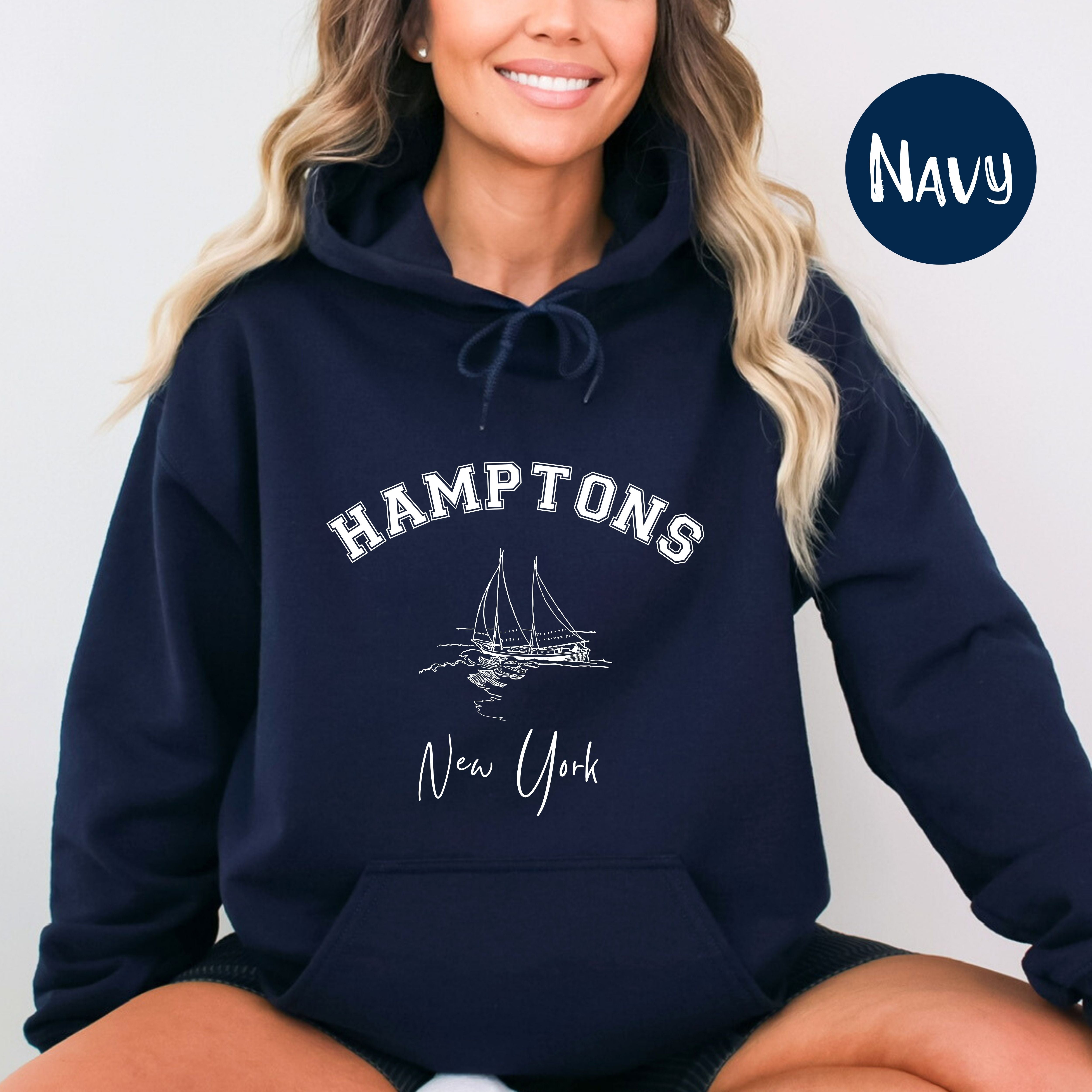 Hamptons Unisex Hoodie, Hamptons Vacation Gift Hoodie