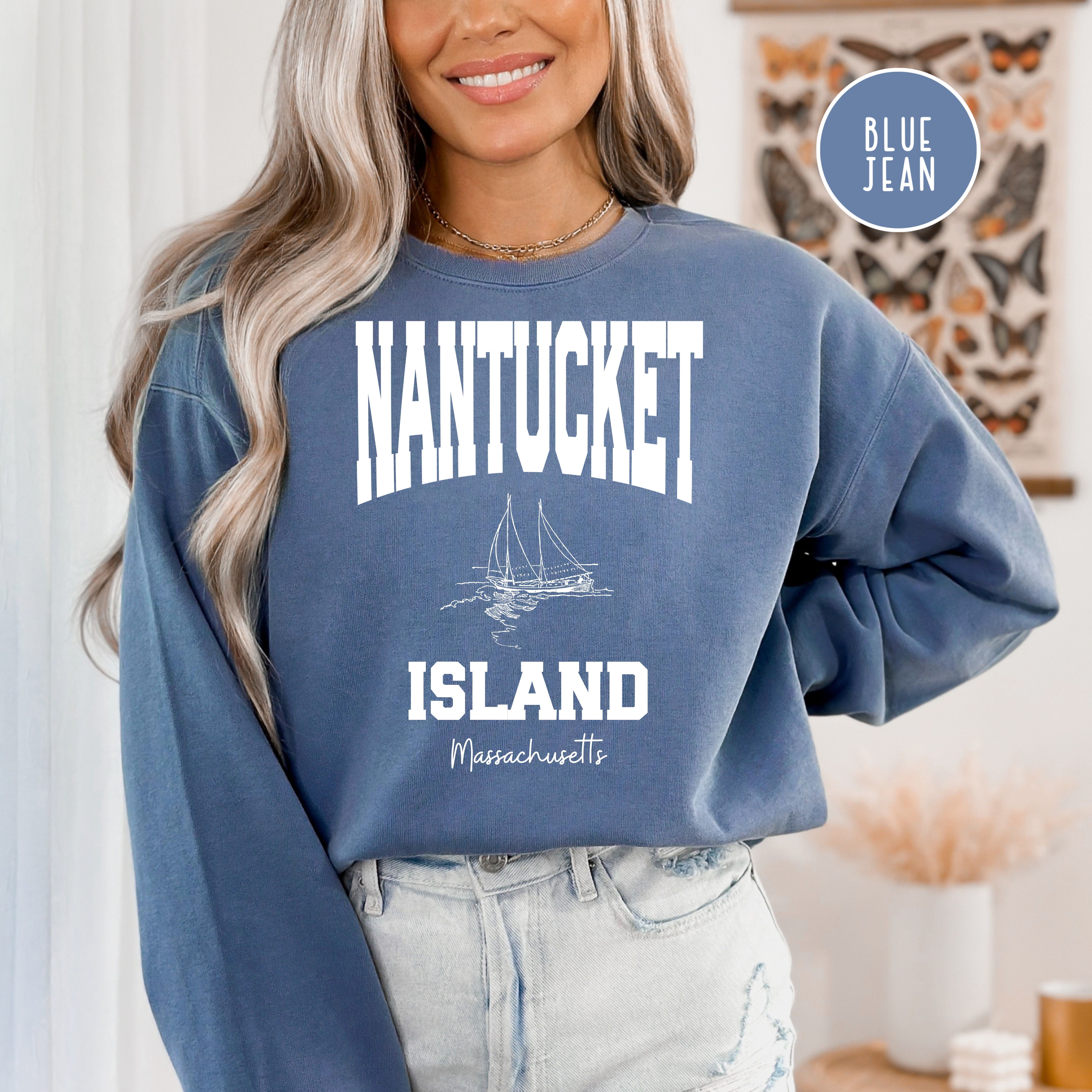 Nantucket Island Comfort Colors® Sweatshirt