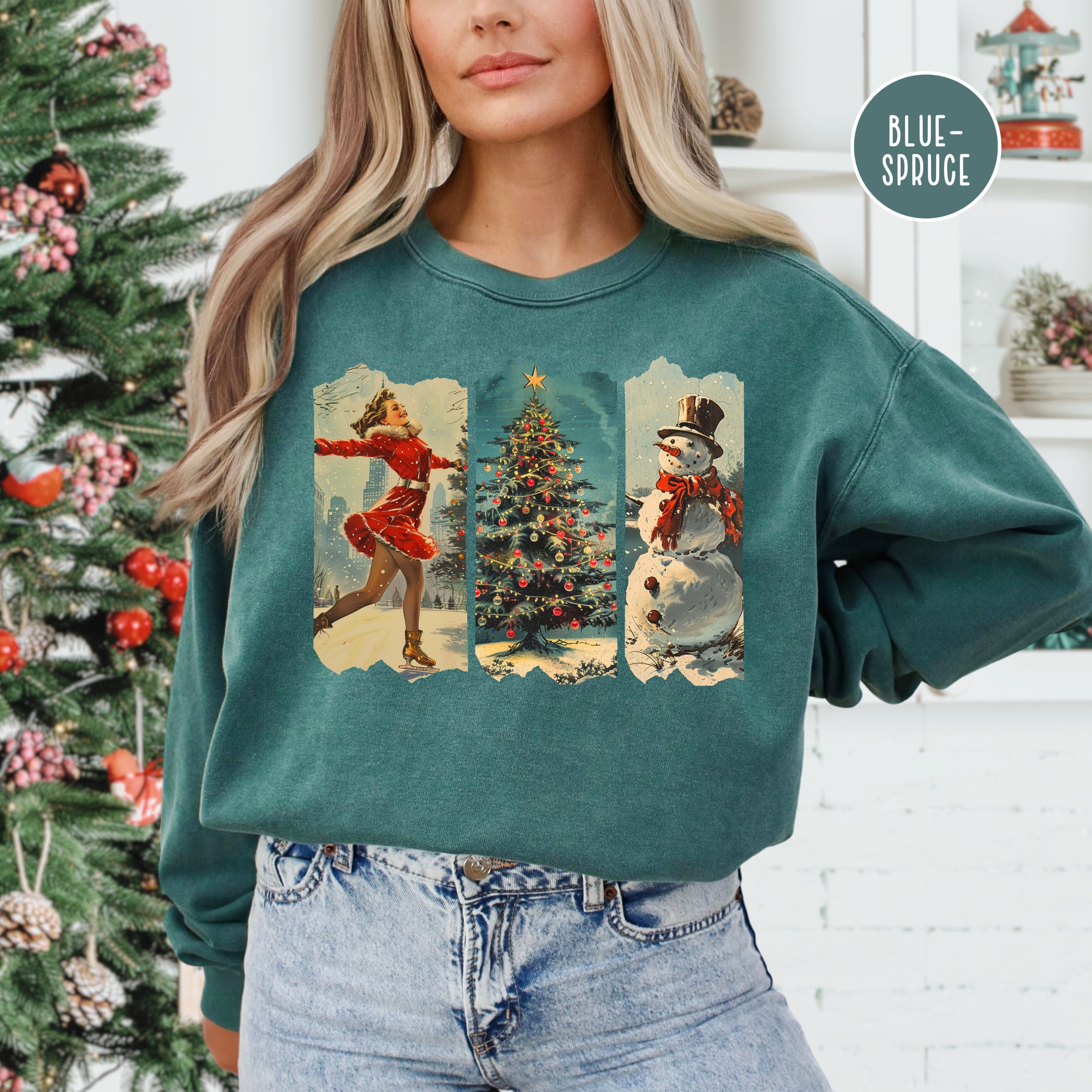 Traditional Holiday Season Comfort Colors® Sweatshirt Gift