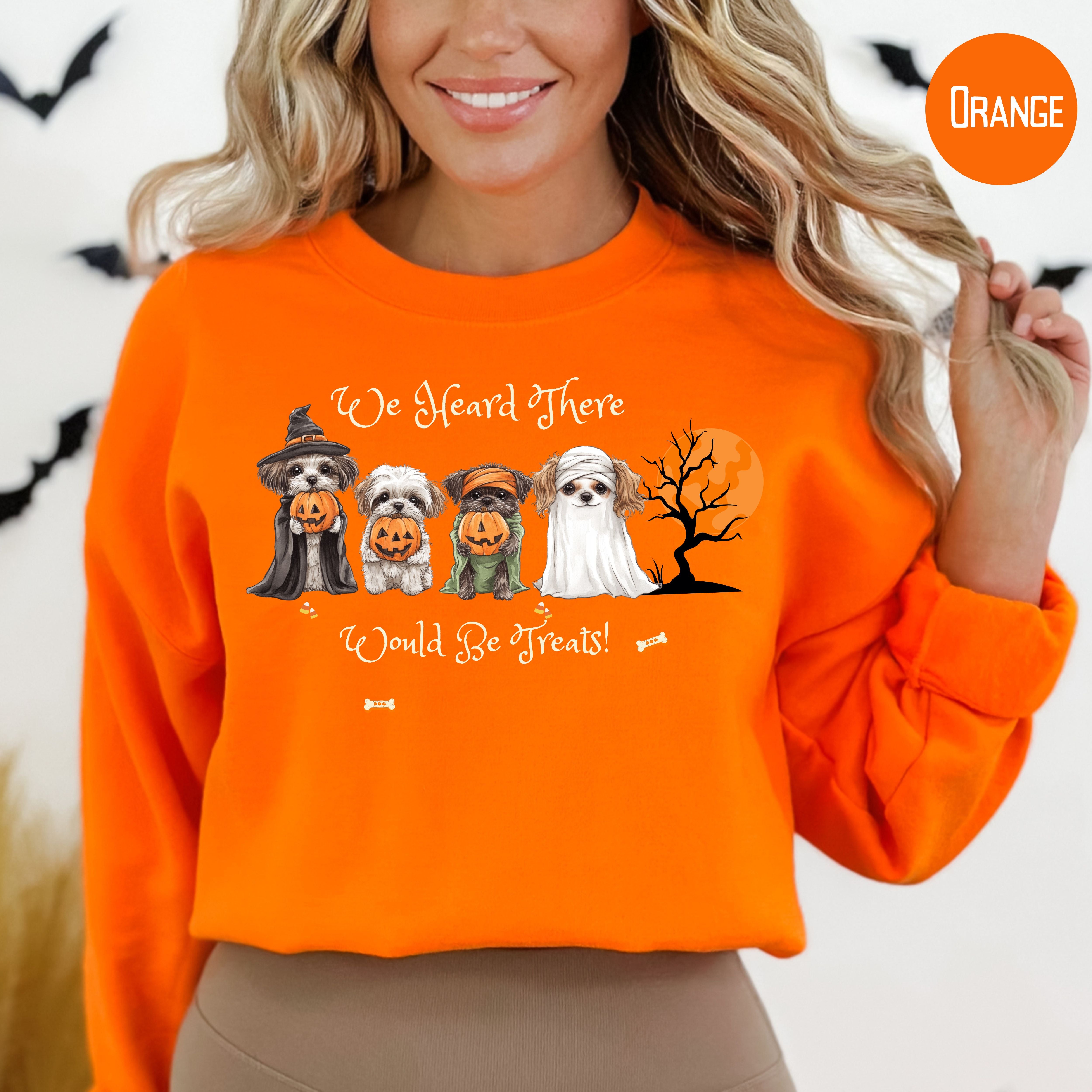 Funny Dog Lover Halloween Sweatshirt for Dog Mama