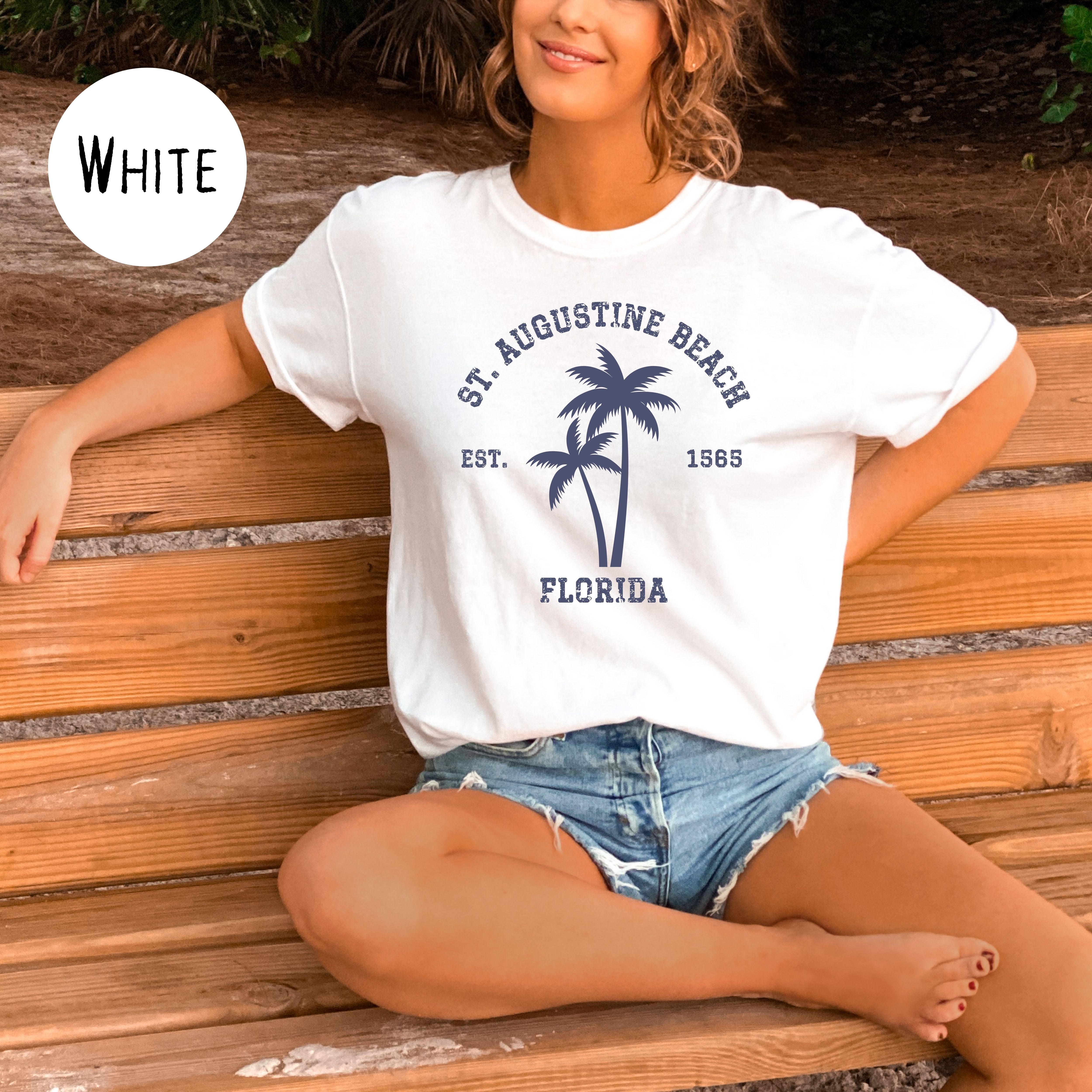 St Augustine Beach Tee