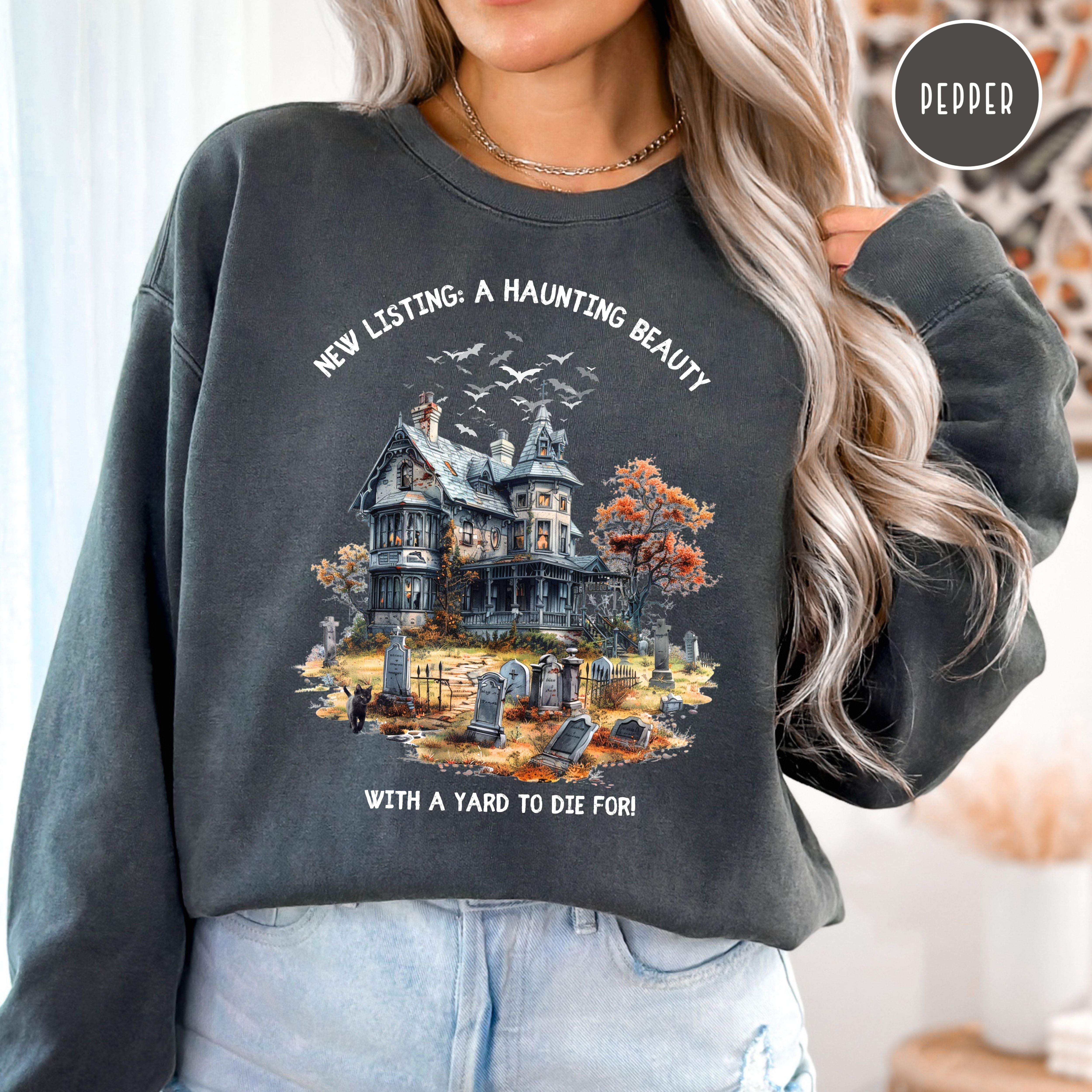 Real Estate Agent Halloween Comfort Colors® Sweatshirt