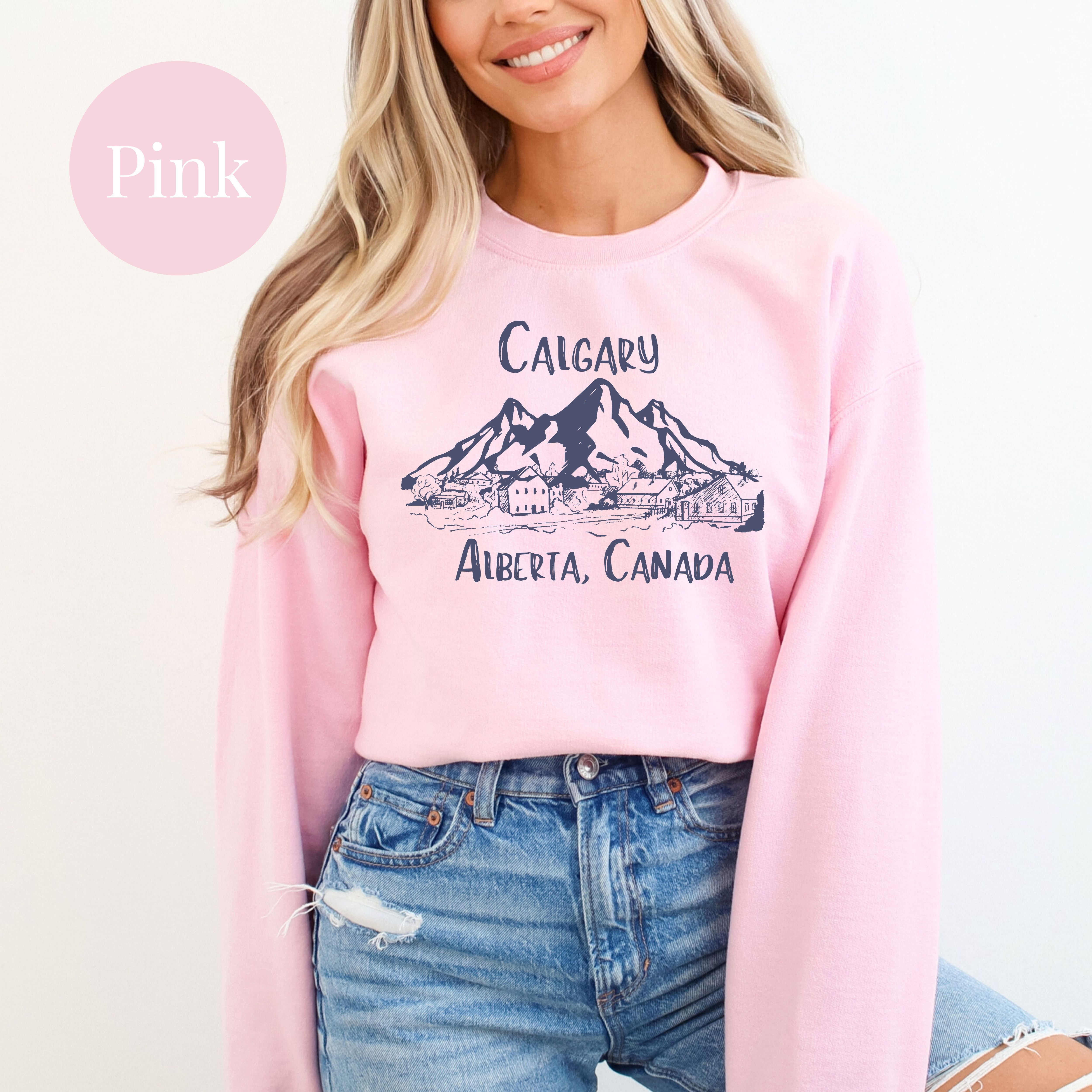 Calgary Alberta Canada Sweatshirt Gift