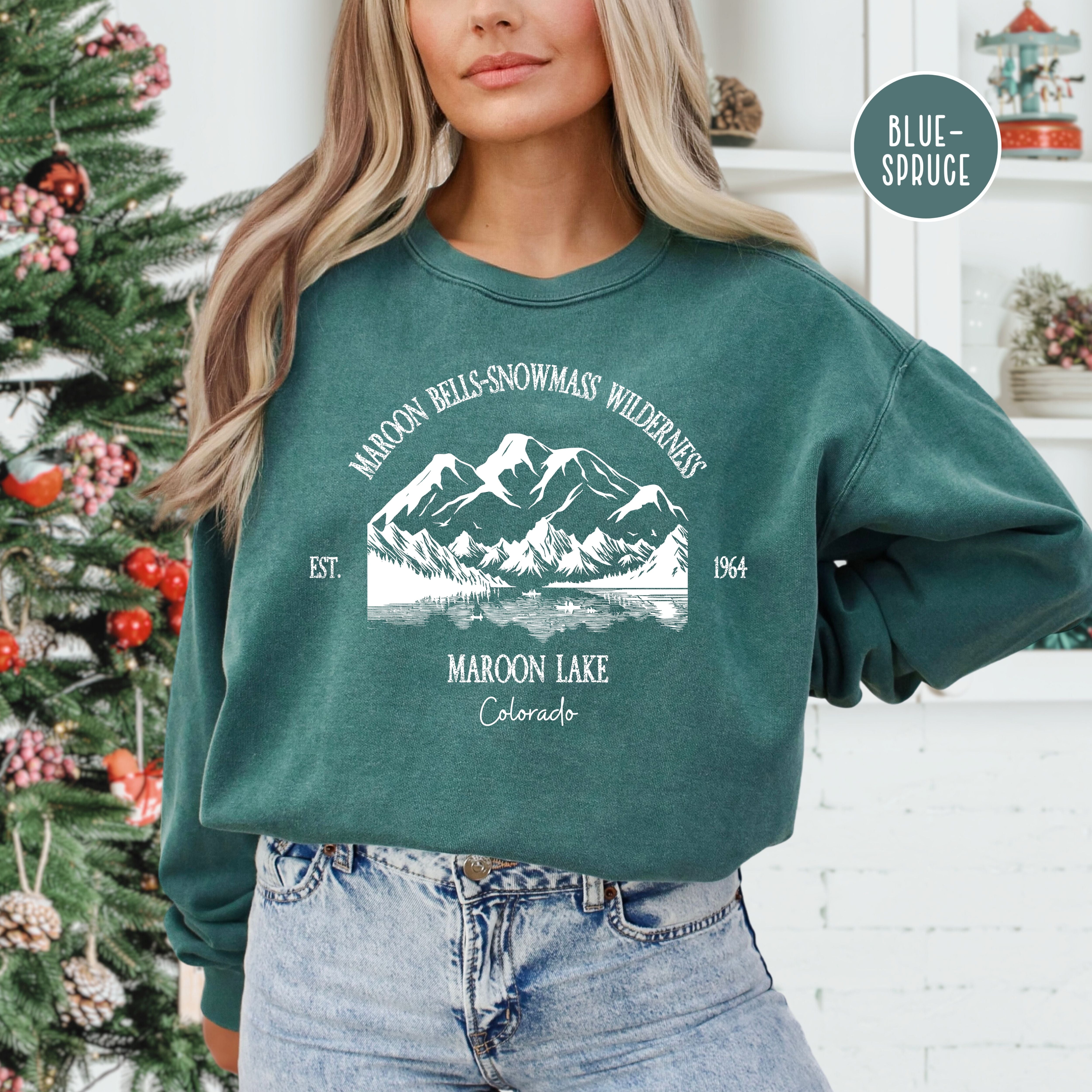 Maroon Bells-Snowmass Wilderness Maroon Lake Comfort Colors® Sweatshirt