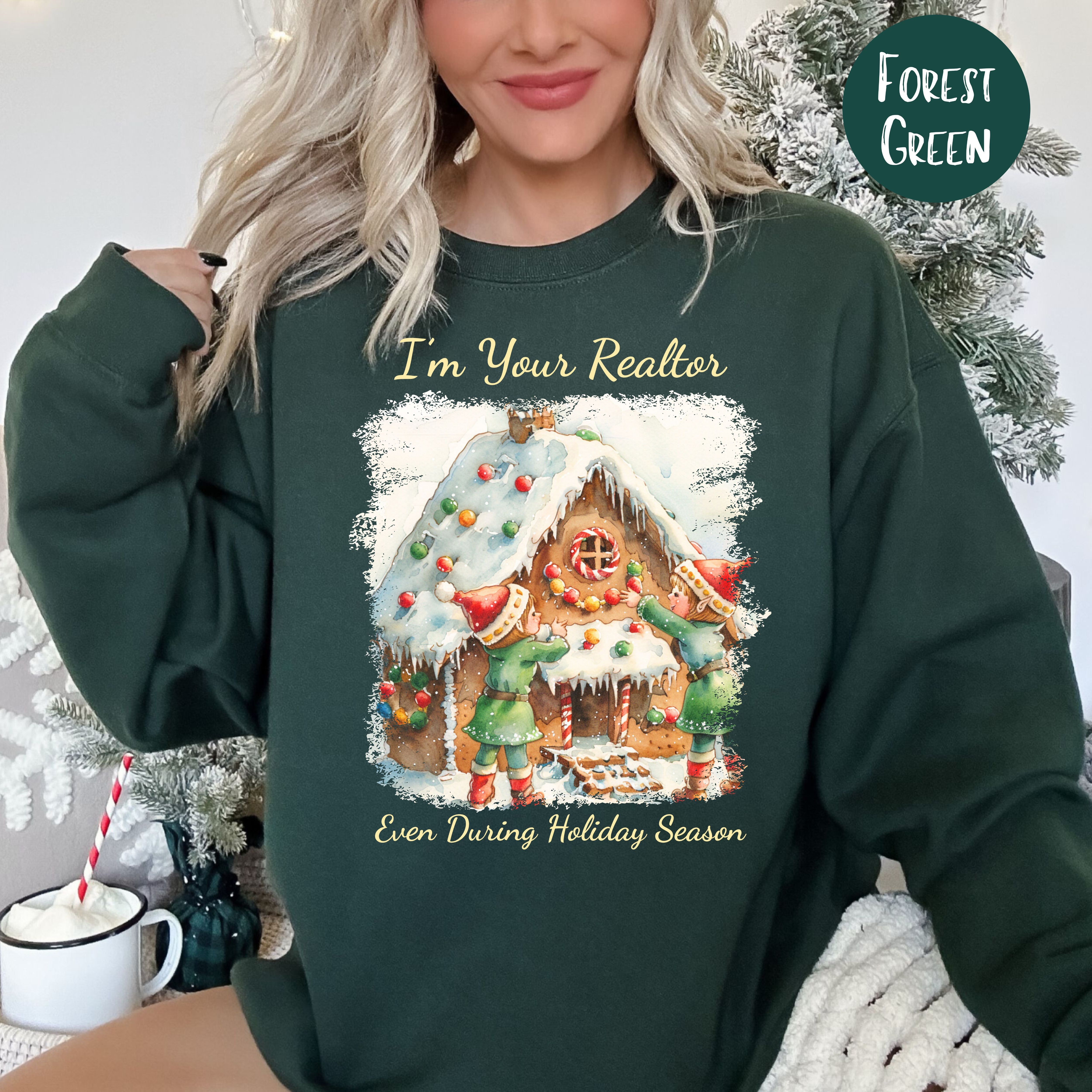 Real Estate Agent Christmas Unisex Sweatshirt