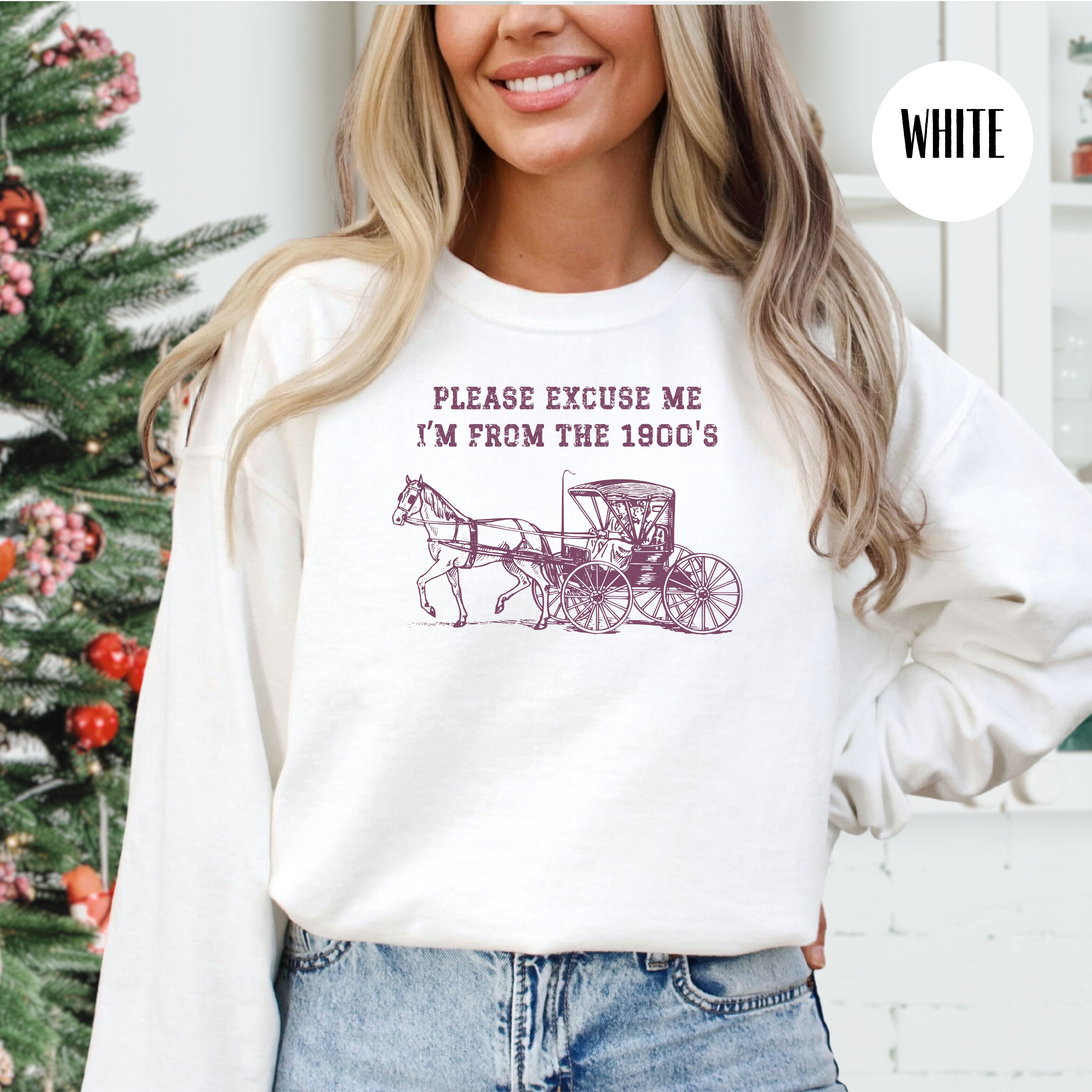 Please Excuse Me I'm From The 1900s Sweatshirt