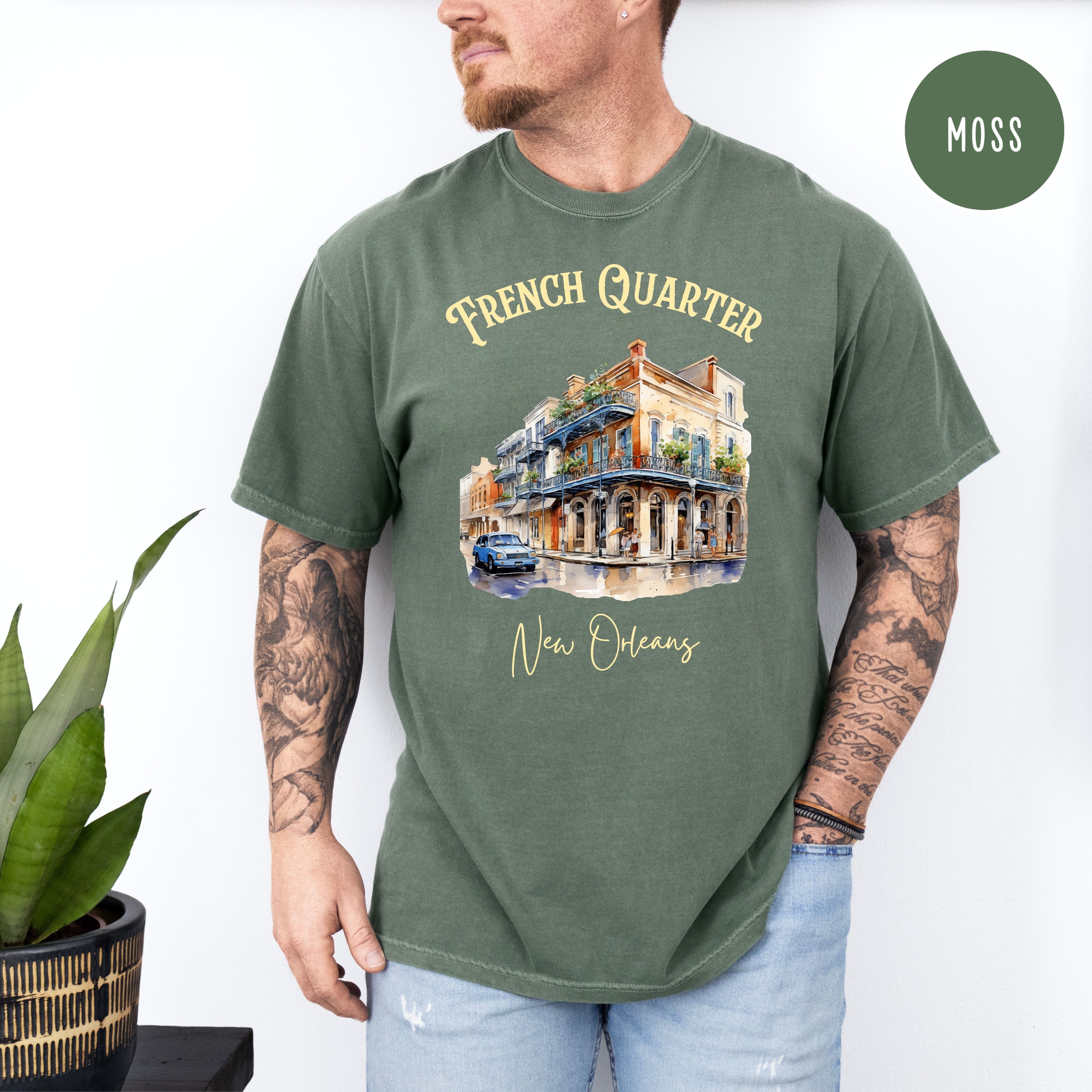 French Quarter New Orleans Comfort Colors® Tee
