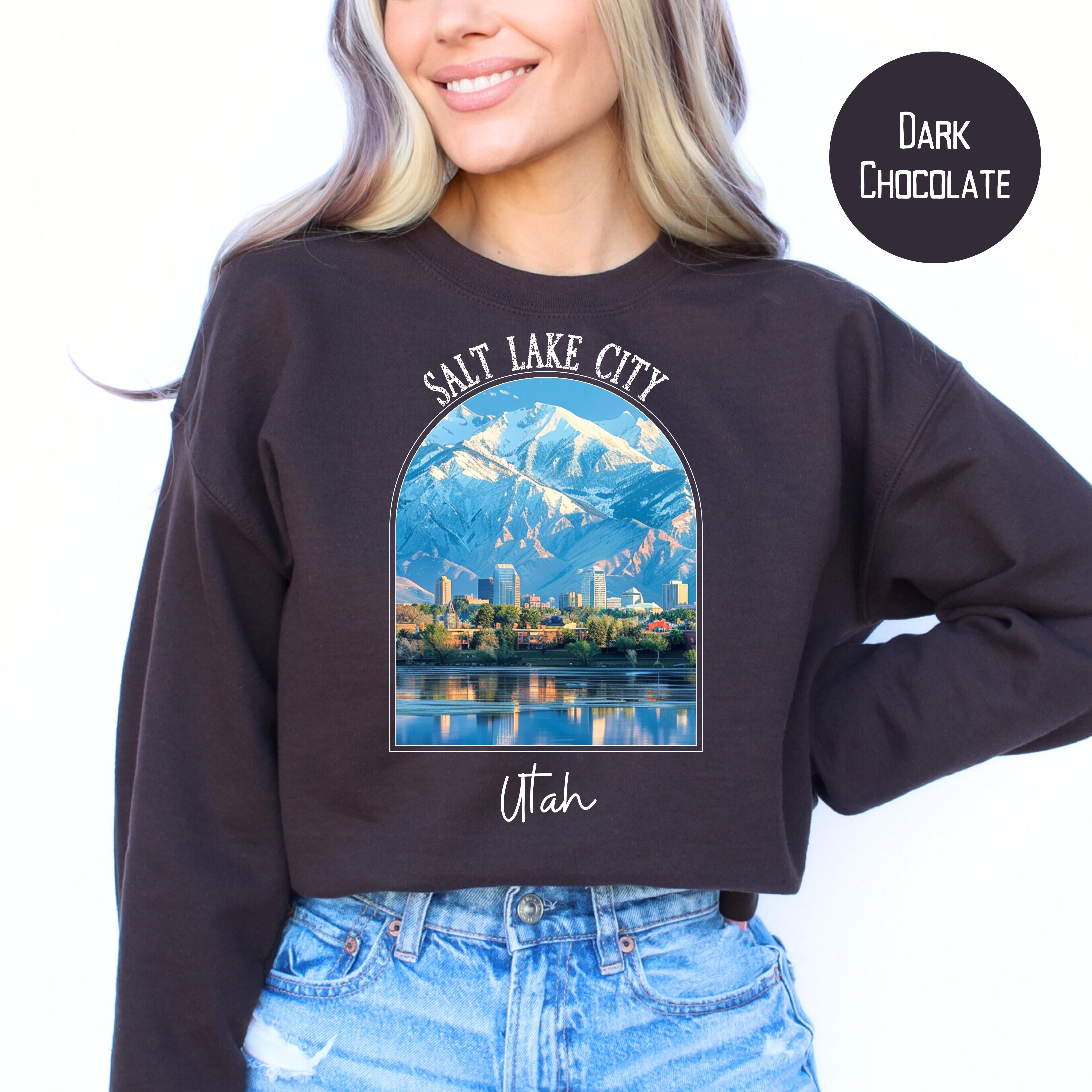 Salt Lake City Utah Vacation Sweatshirt