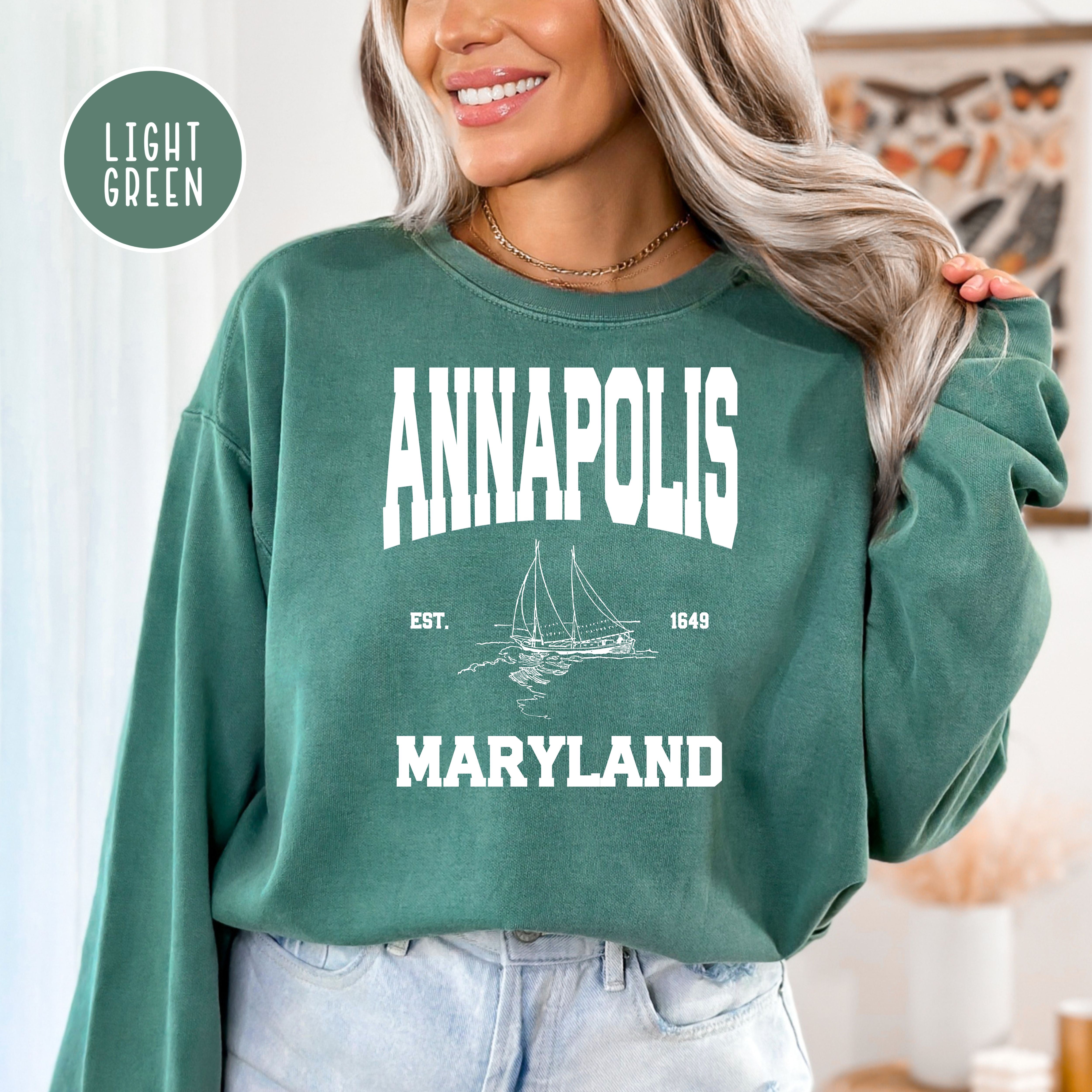 Annapolis Maryland Comfort Colors® Sweatshirt
