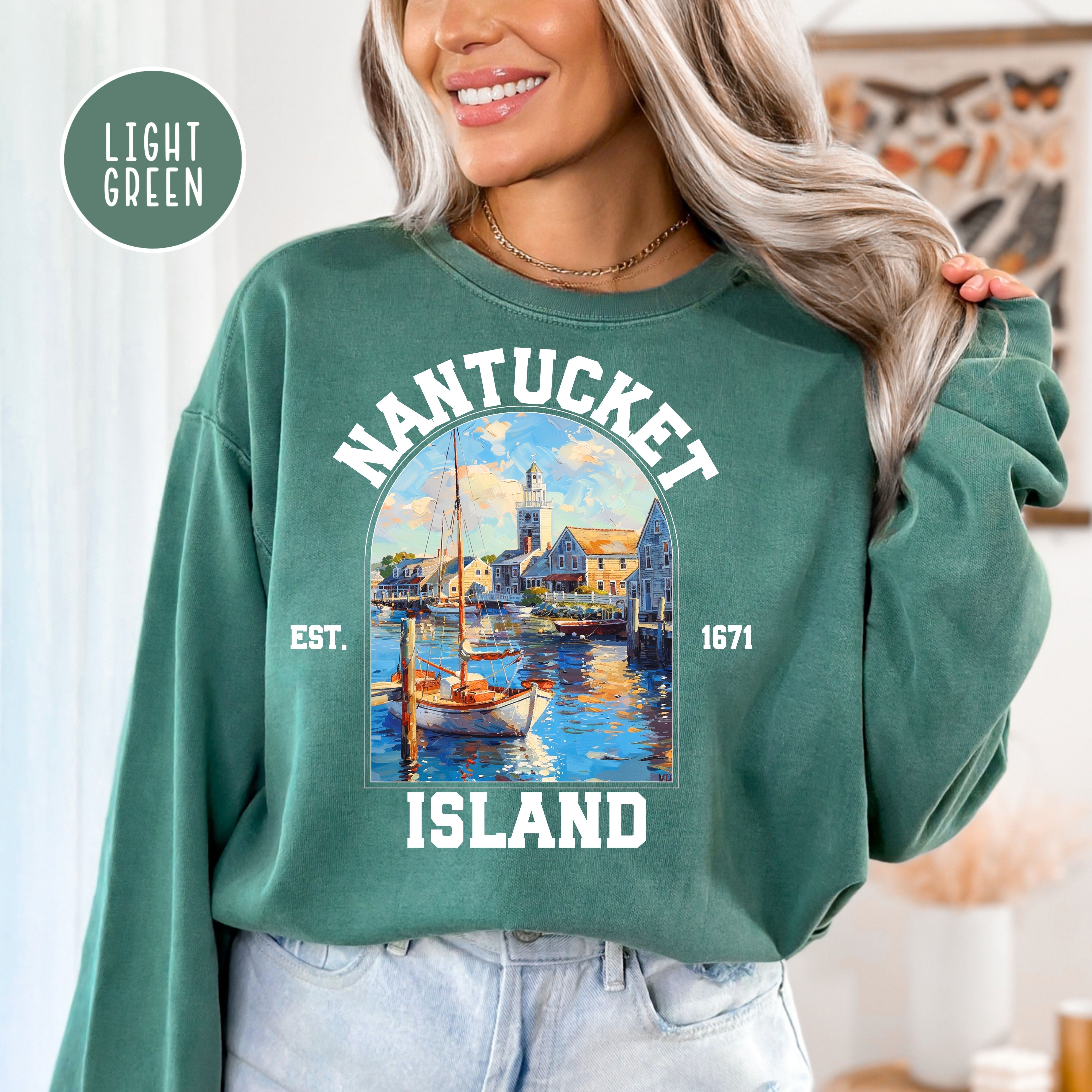 Nantucket Island Comfort Colors® Sweatshirt