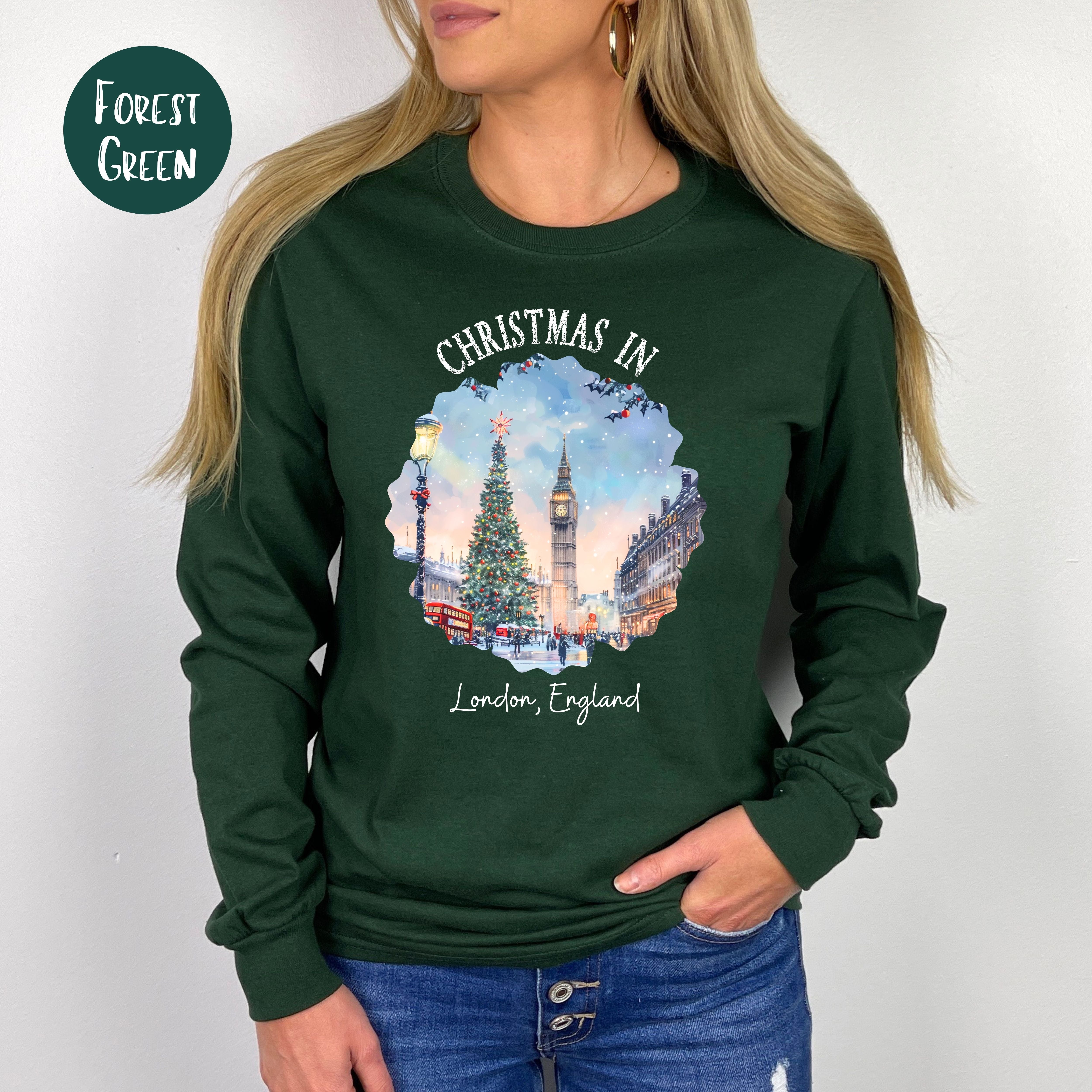 Christmas in London Long Sleeve Tee
