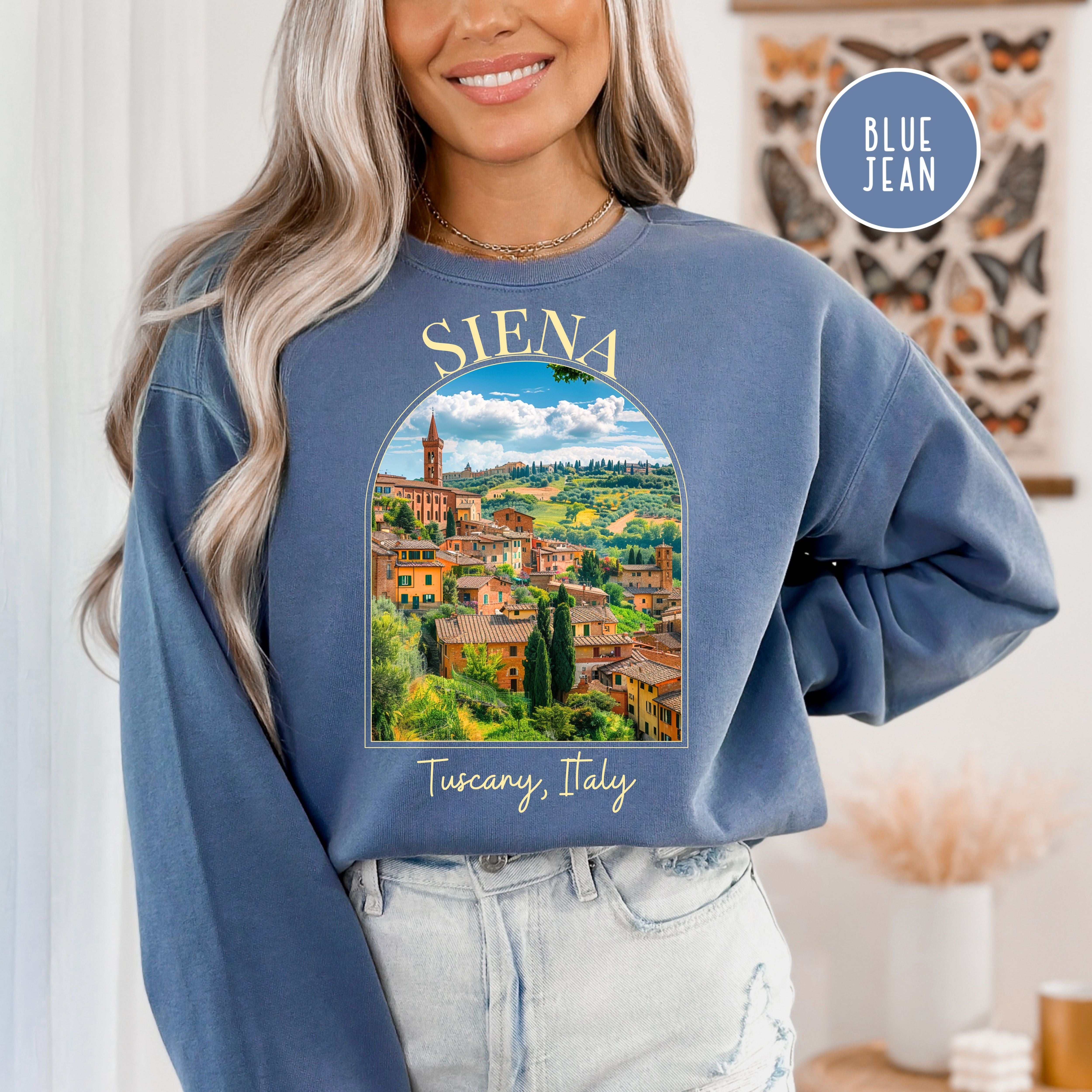 Siena Tuscany Italy Comfort Colors® Sweatshirt