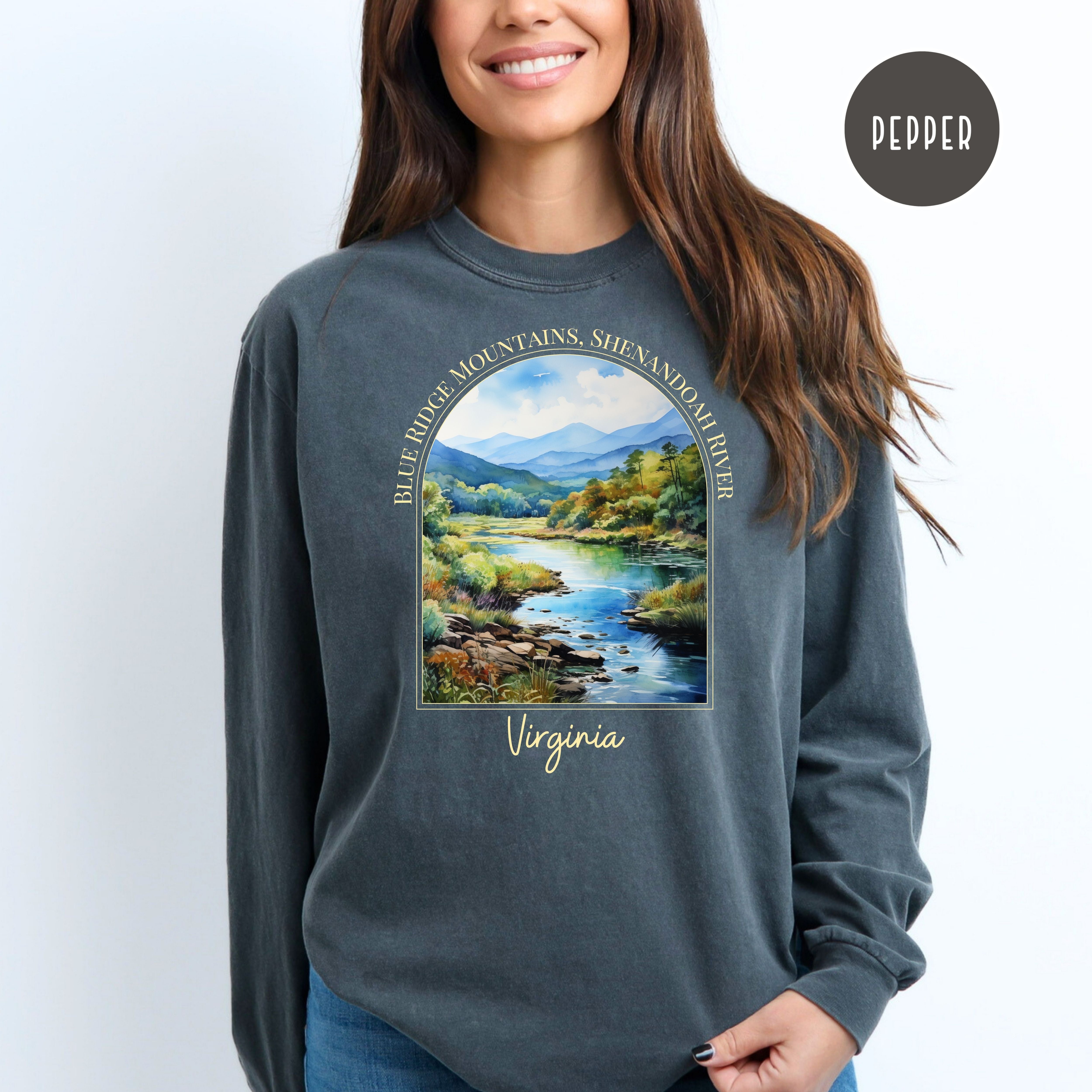 Virginia Blue Ridge Mountains Comfort Colors® Tee