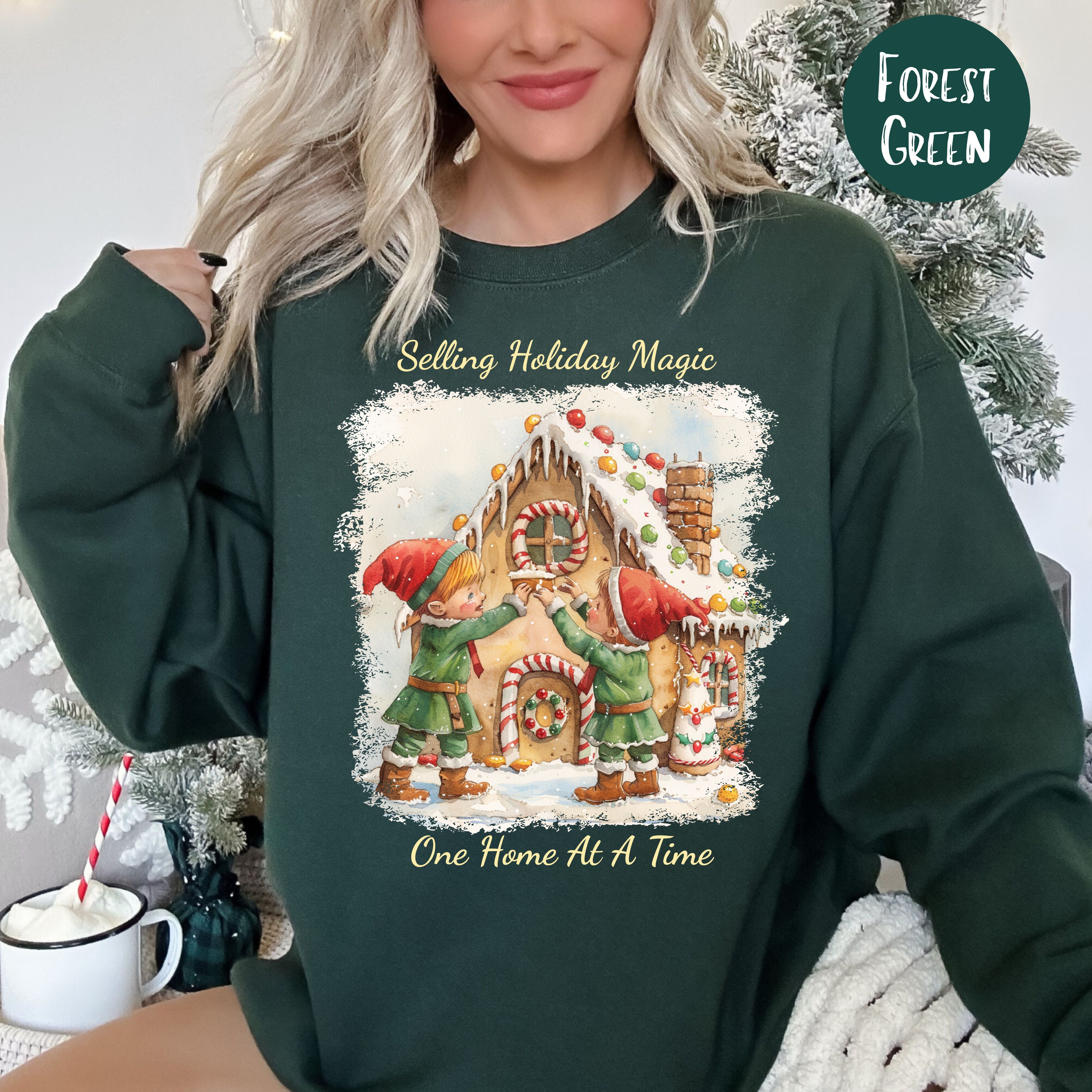 Real Estate Agent Unisex Christmas Sweatshirt