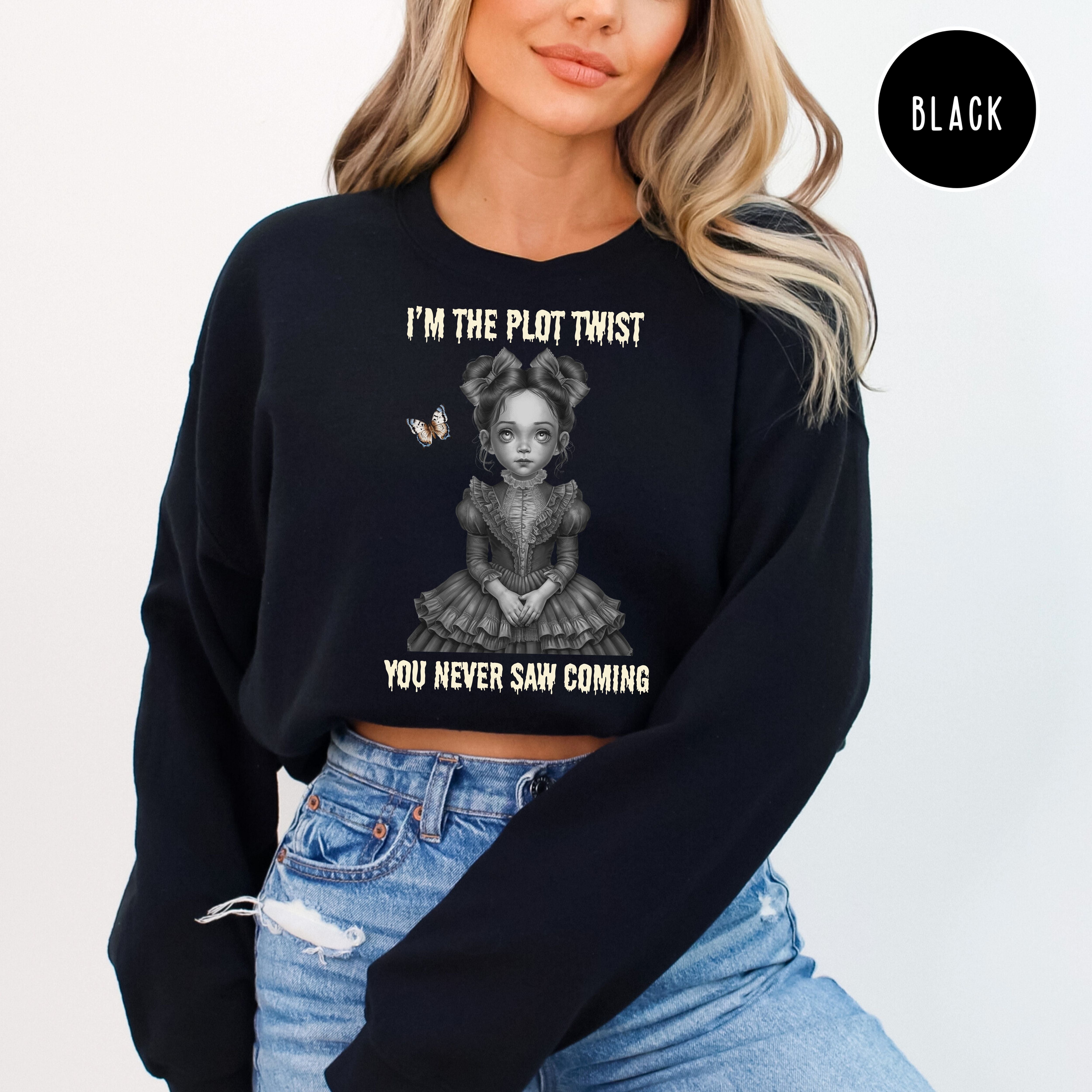 Murder Mystery Book Lover Sweatshirt