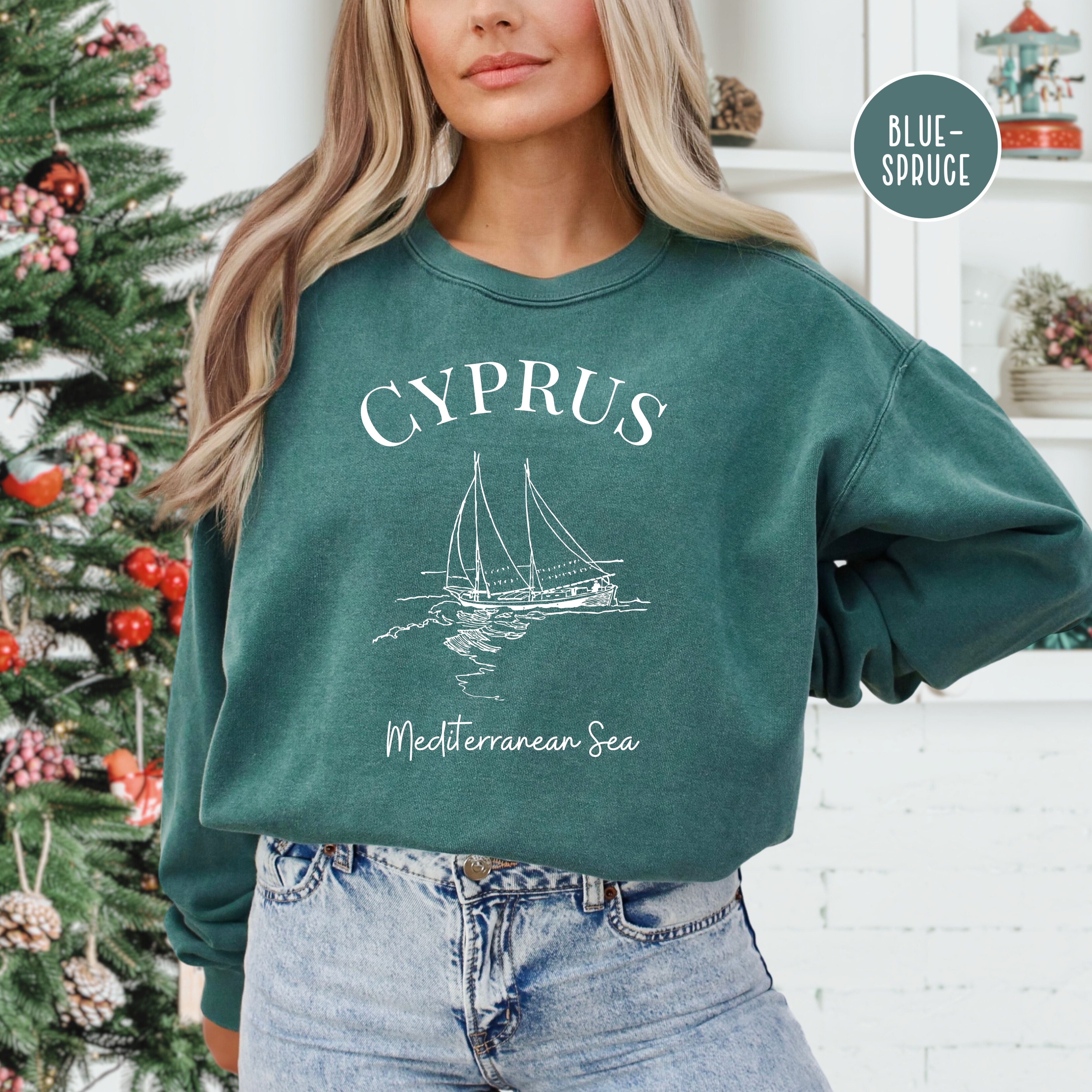 Cyprus Island Comfort Colors® Sweatshirt