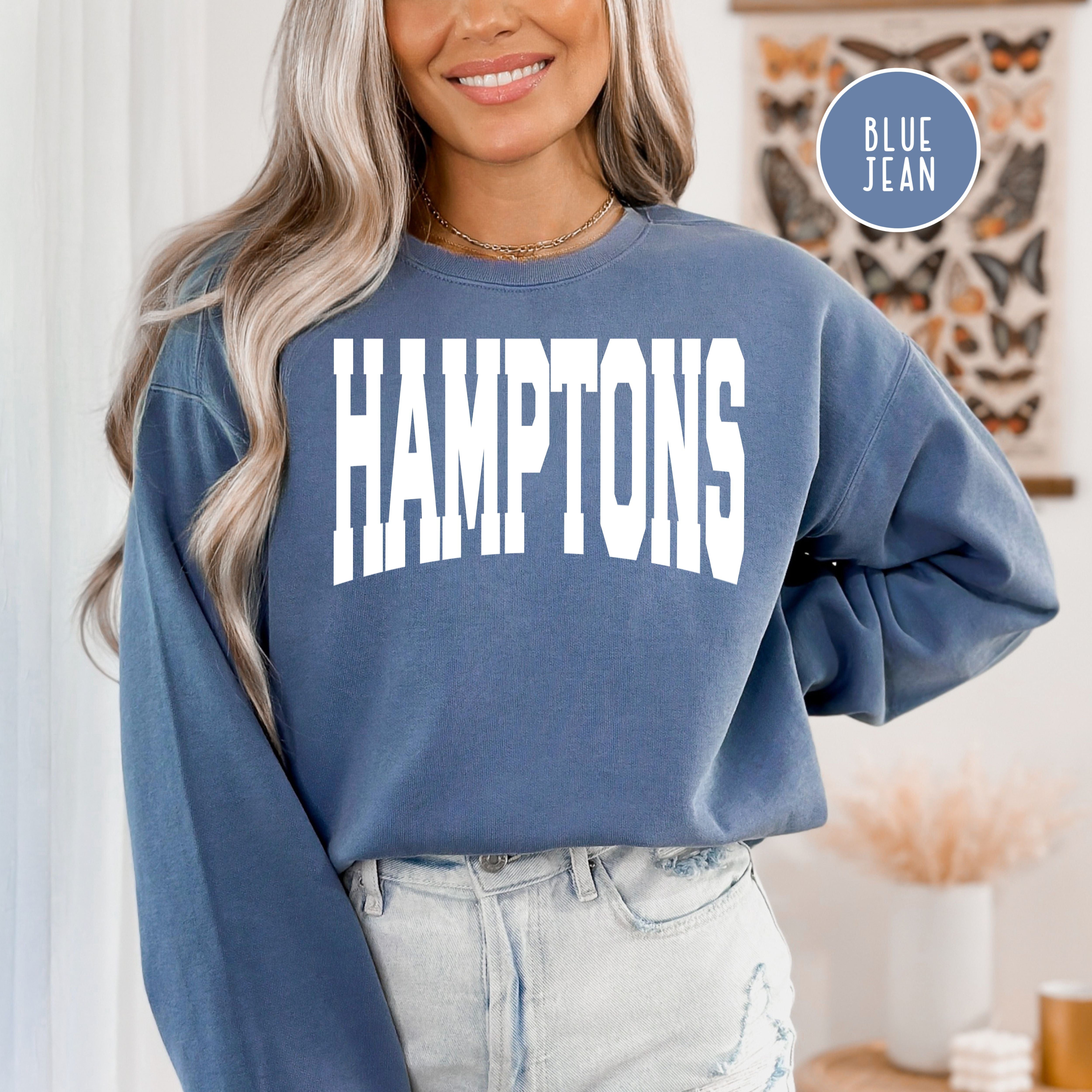 The Hamptons New York Comfort Colors® Sweatshirt