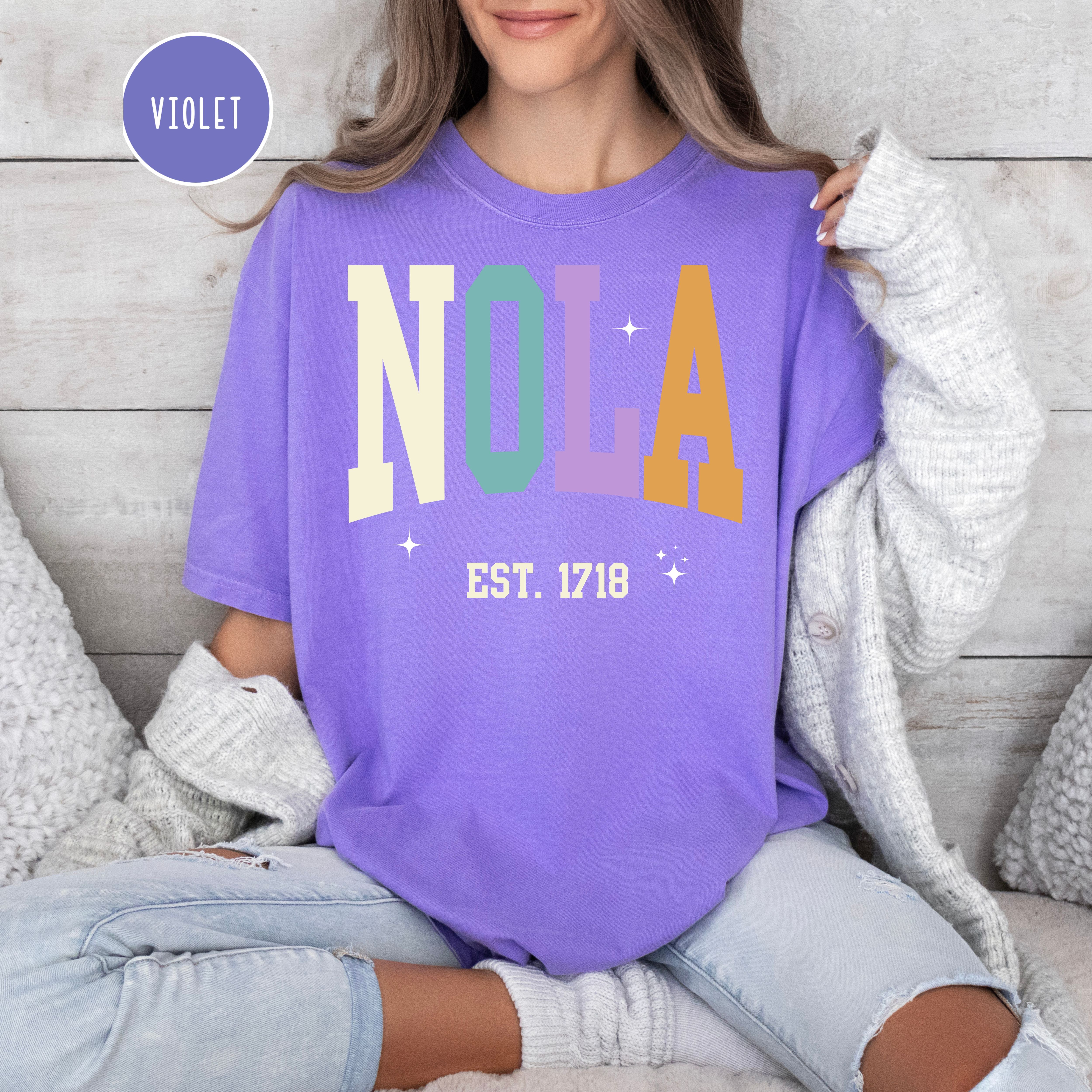 NOLA New Orleans Louisiana Comfort Colors® Tee