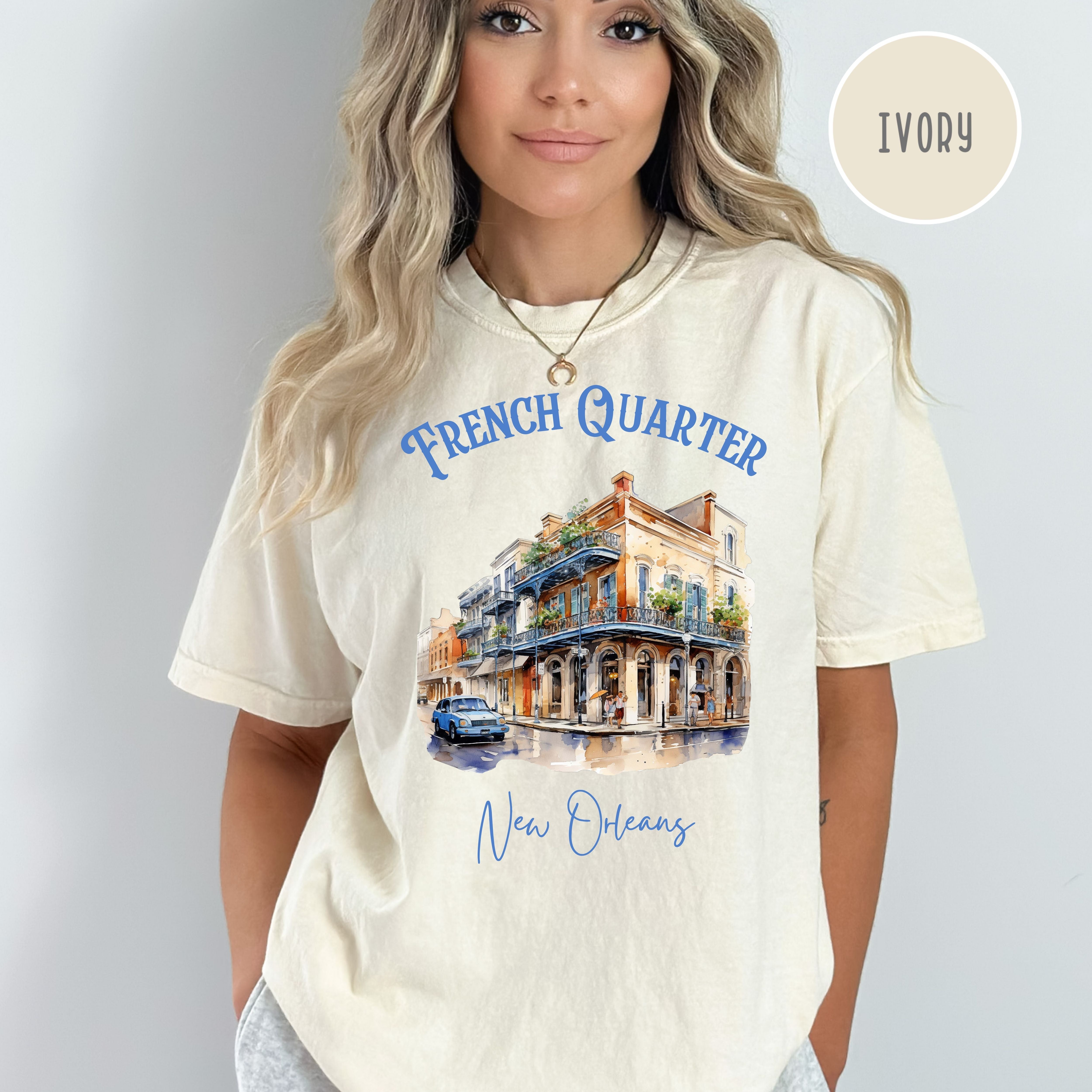 French Quarter New Orleans Comfort Colors® Tee