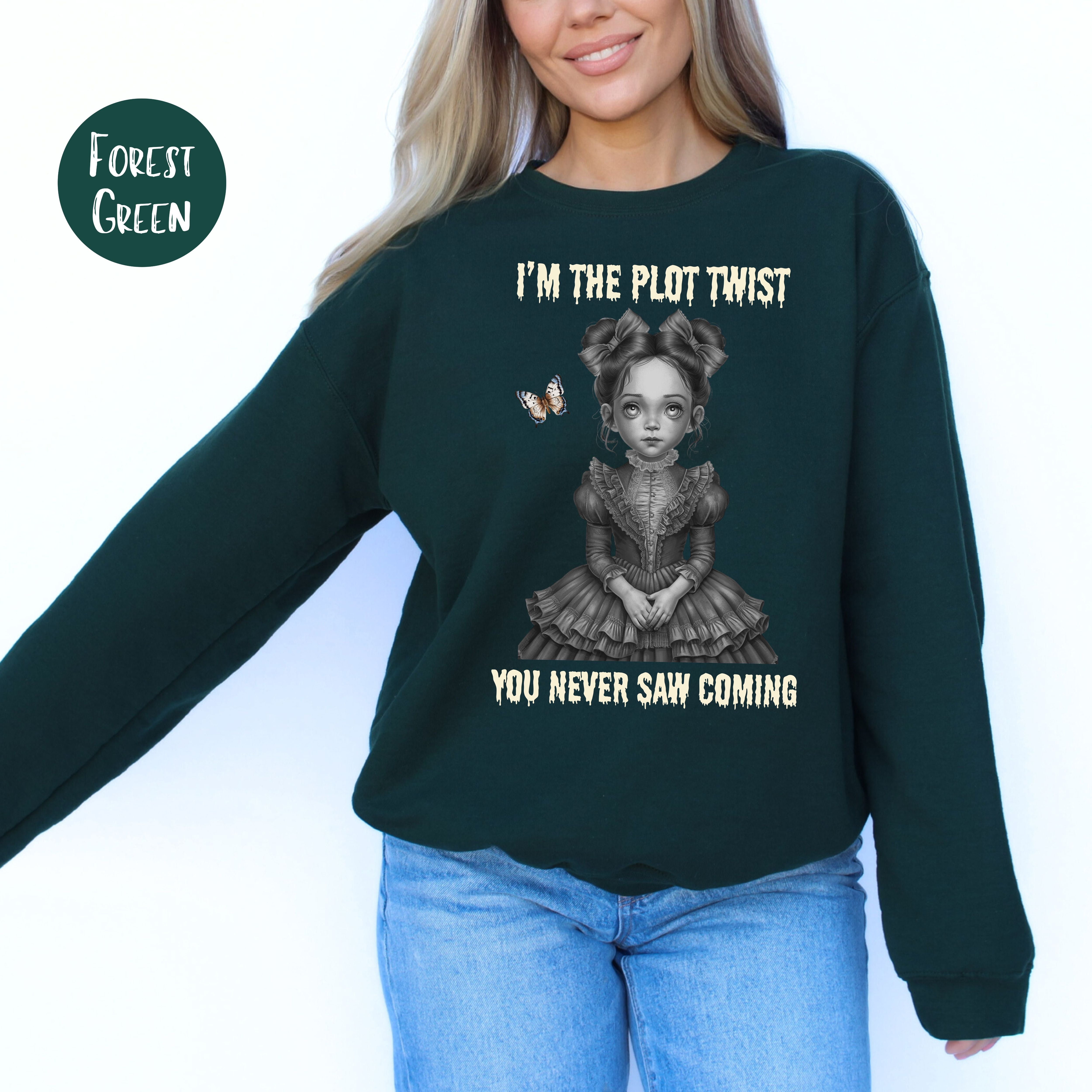 Murder Mystery Book Lover Sweatshirt
