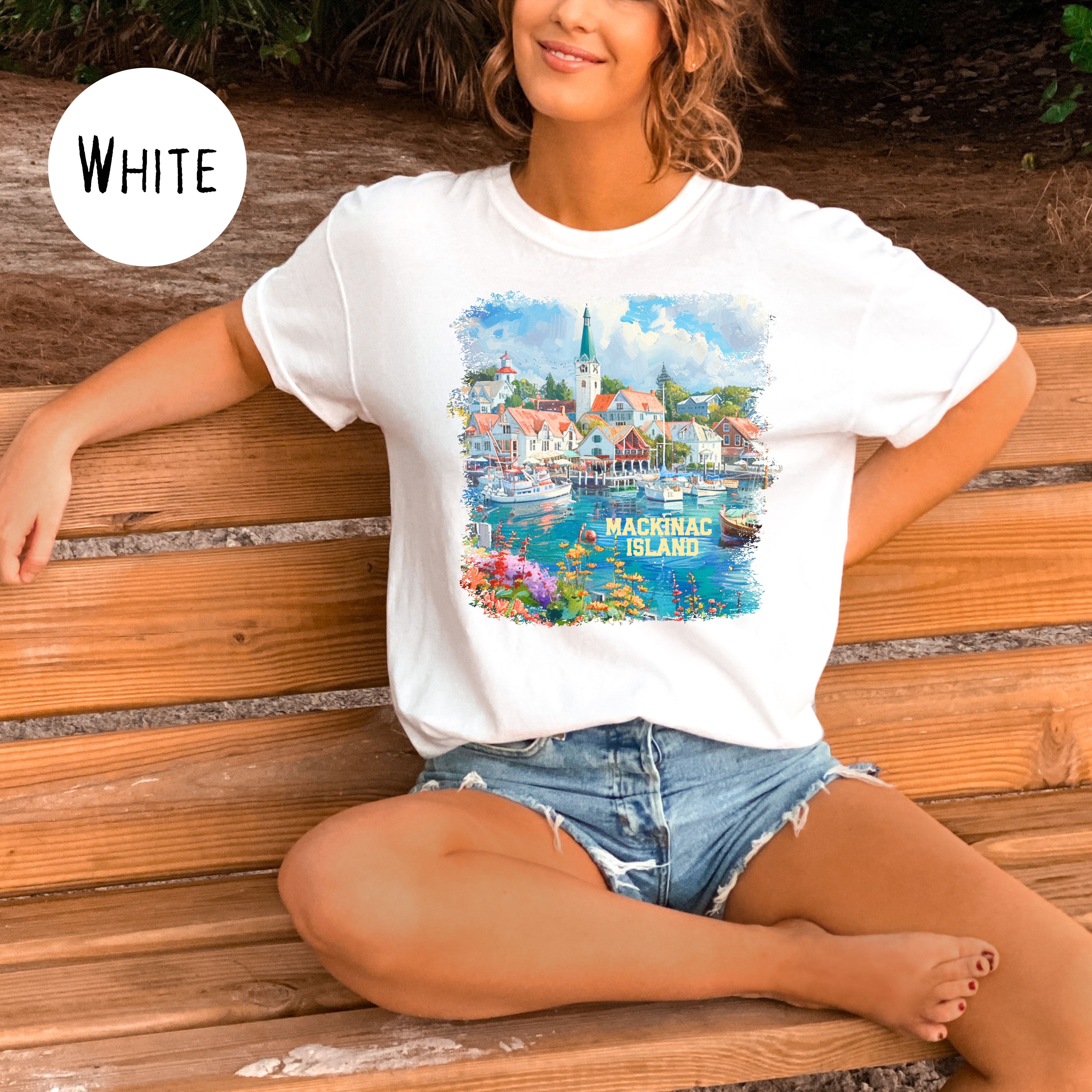 Mackinac Island Soft Style Tee