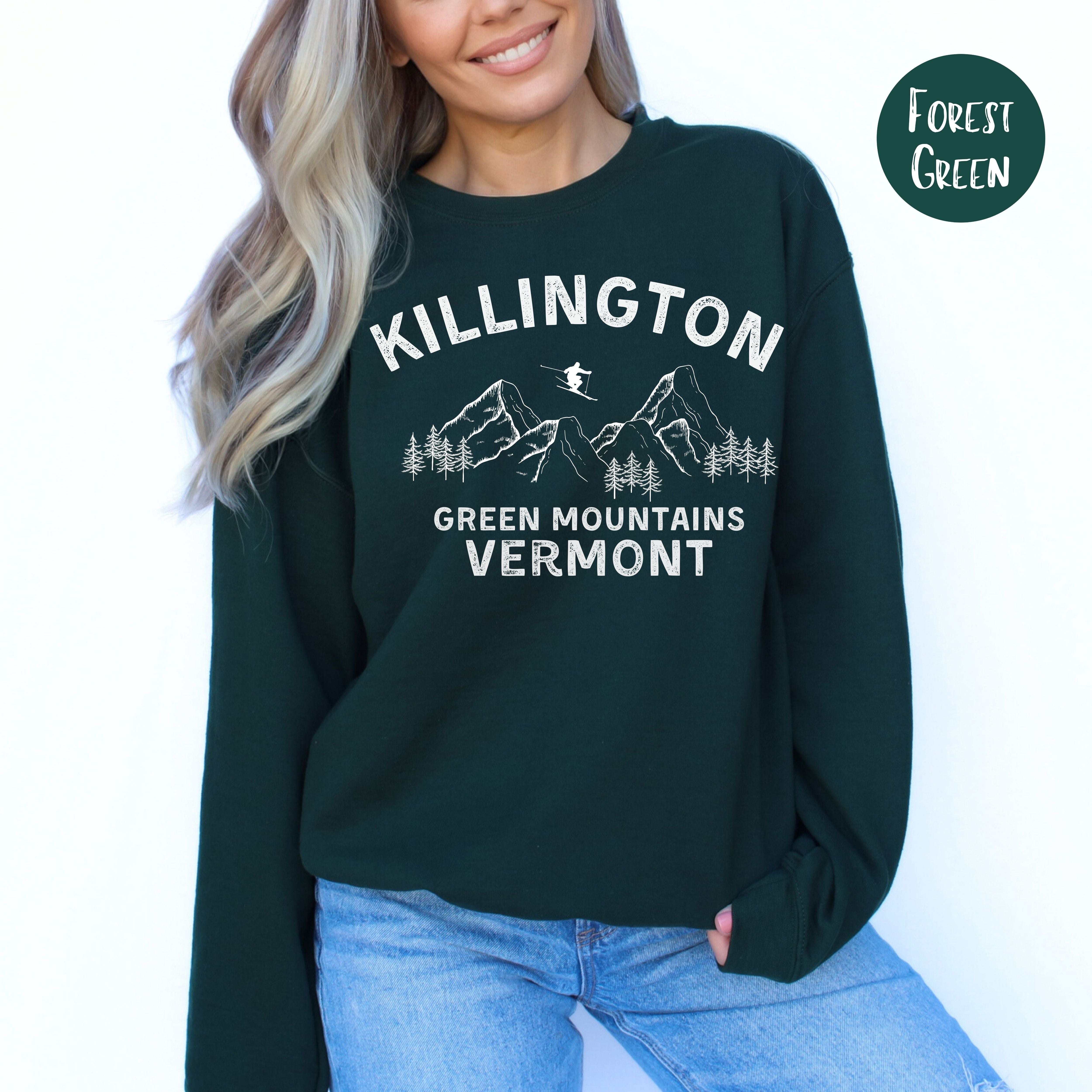 Killington Vermont Skiing Sweatshirt