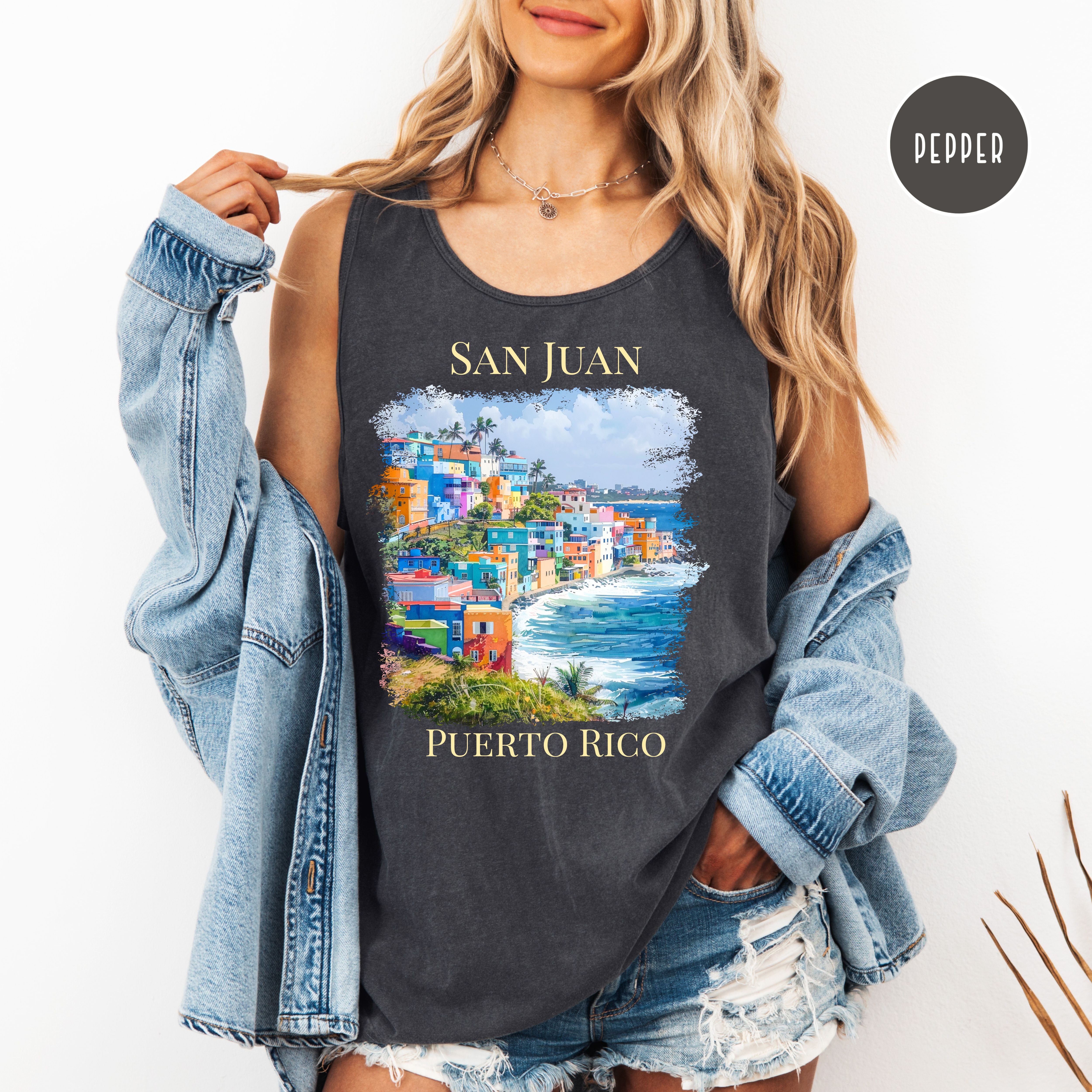 San Juan Puerto Rico Comfort Colors Tank Top