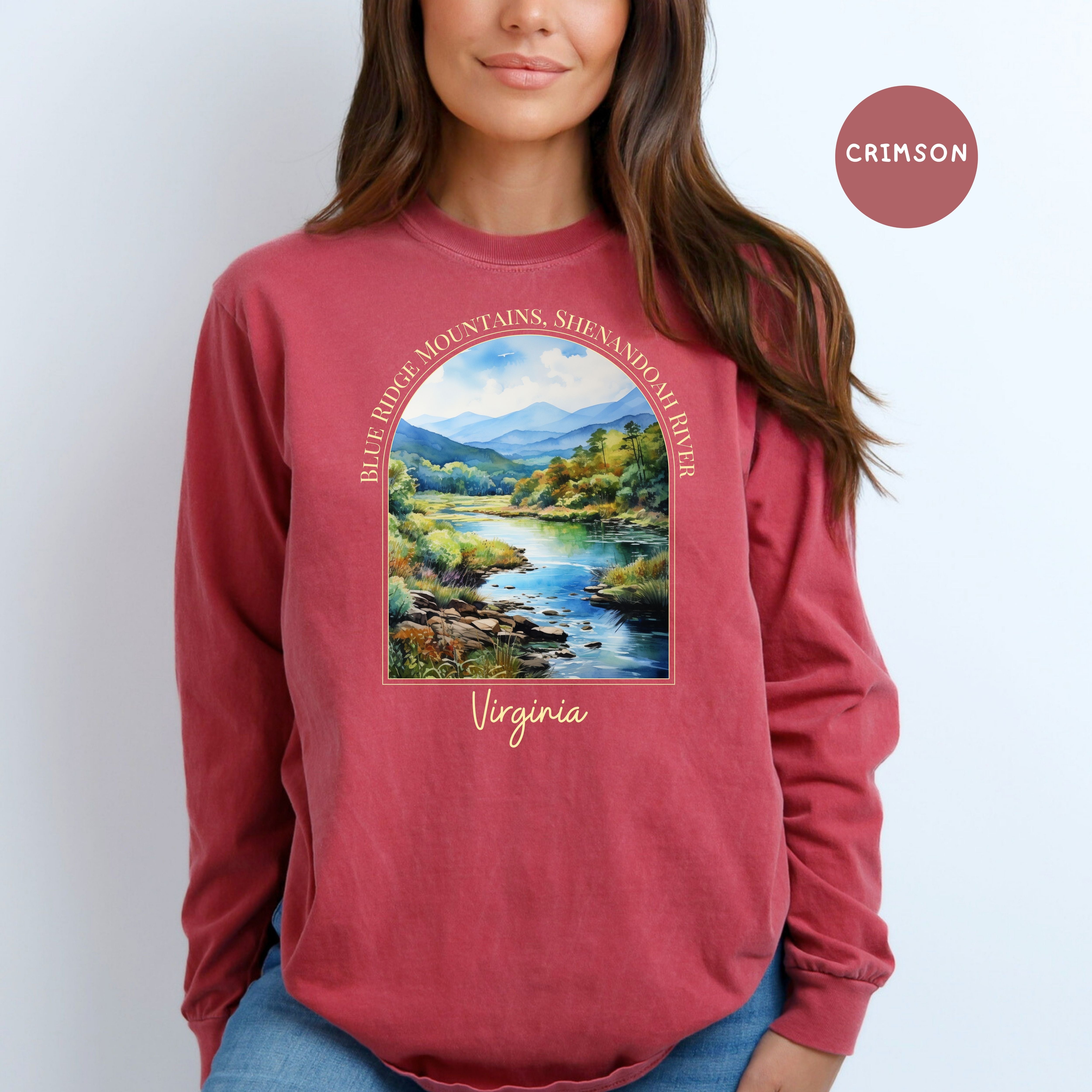 Virginia Blue Ridge Mountains Comfort Colors® Tee
