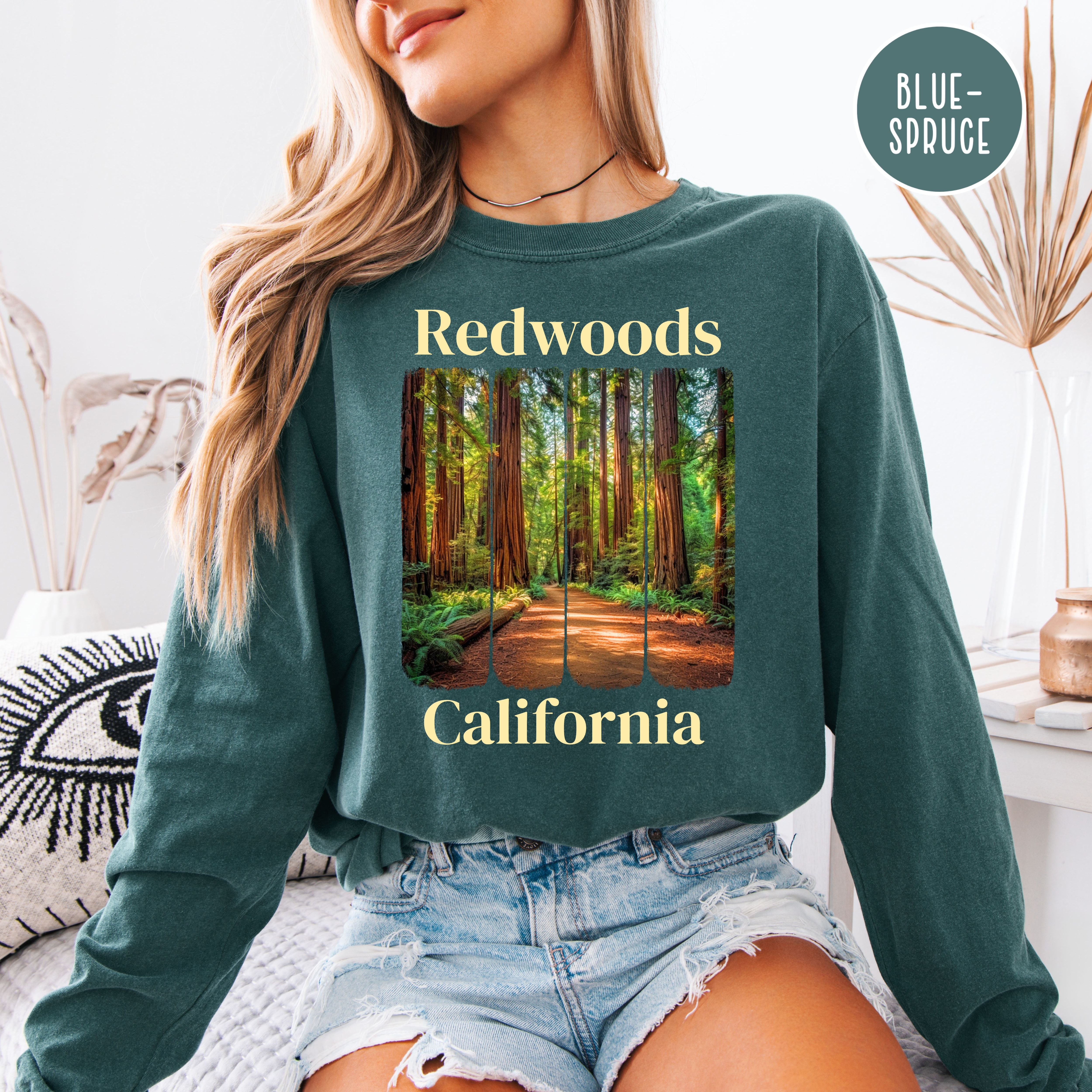 California Redwoods Unisex Long Sleeve Comfort Colors T-Shirt