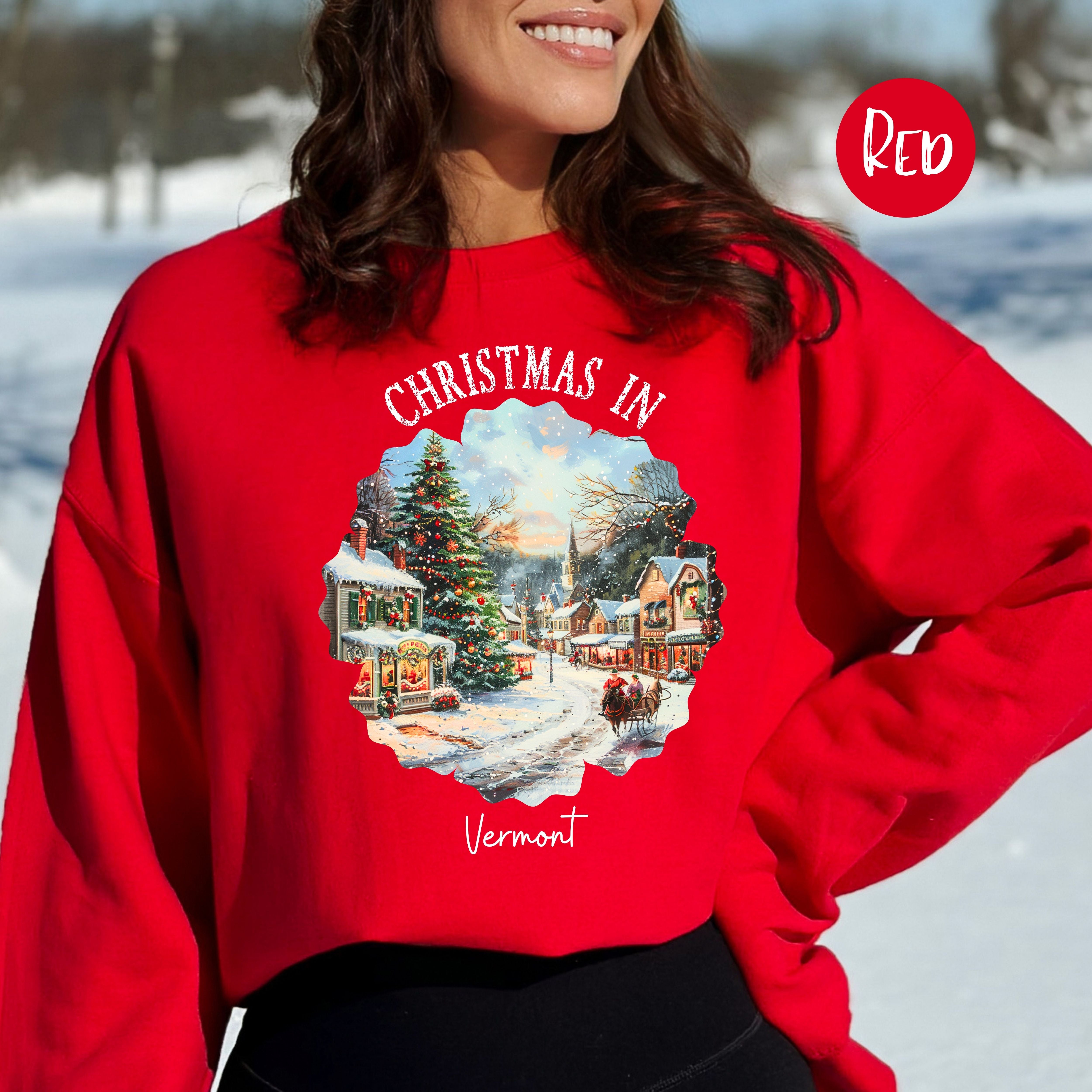 Christmas in Vermont Sweatshirt