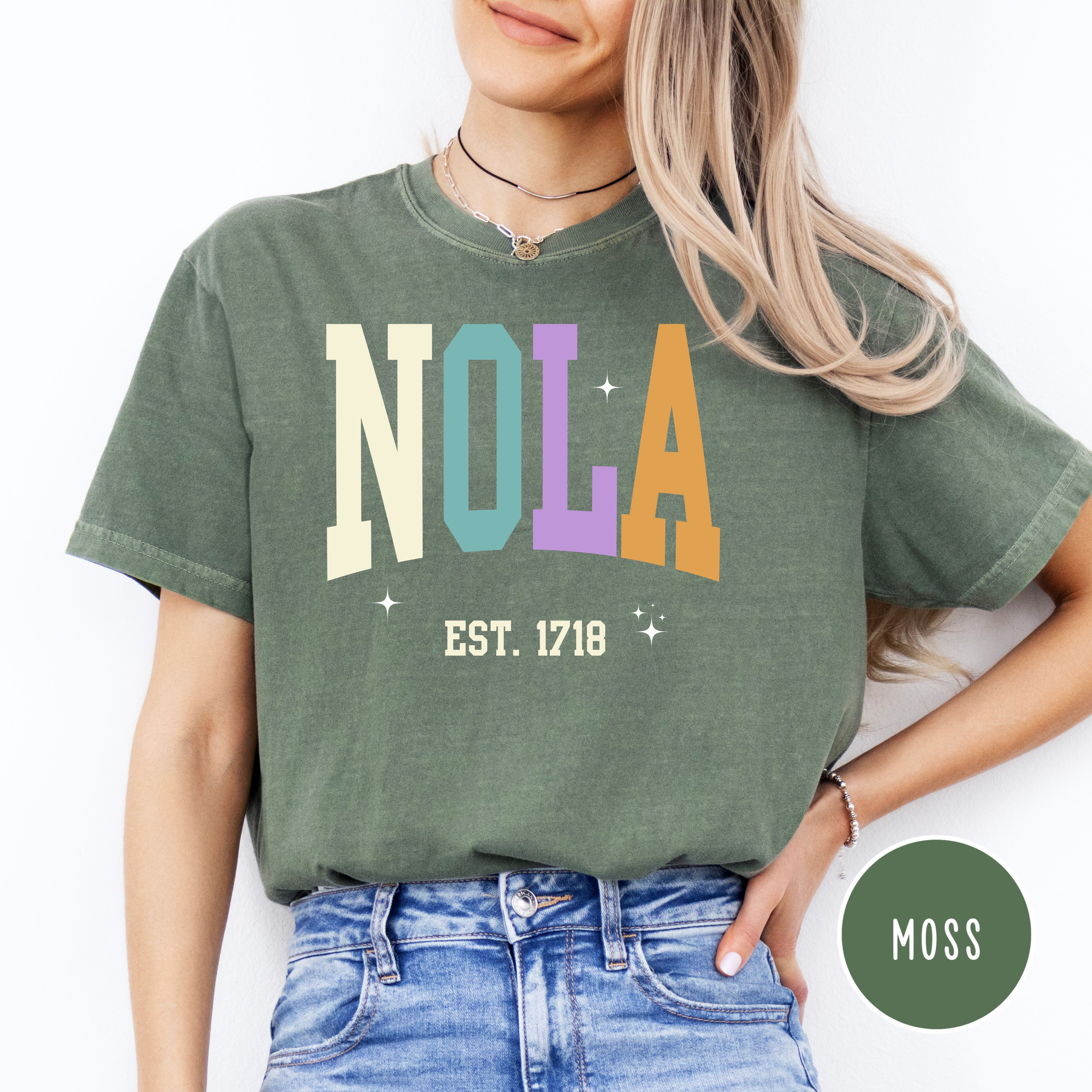 NOLA New Orleans Louisiana Comfort Colors® Tee