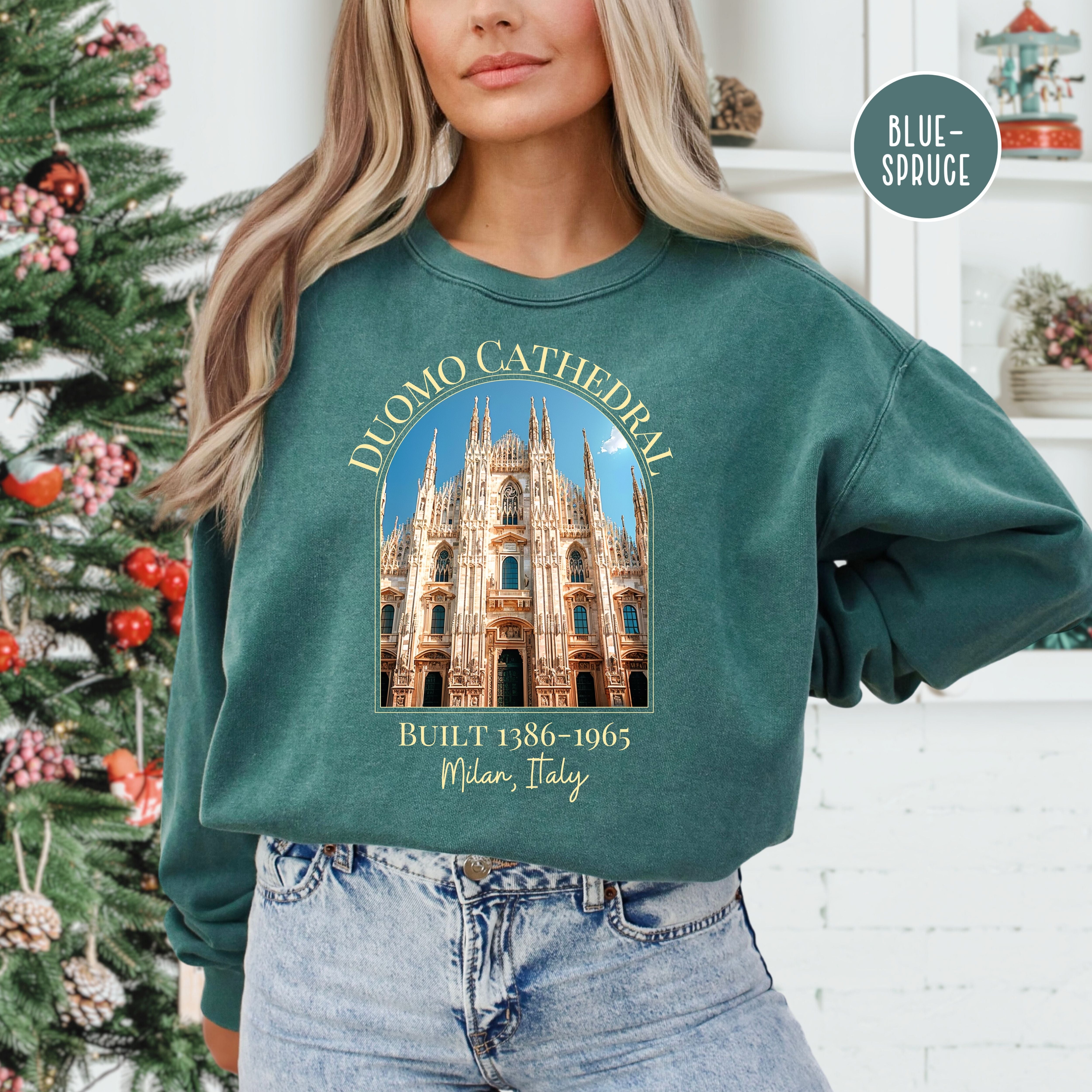 Duomo Cathedral Milan Italy Comfort Colors® Sweatshirt