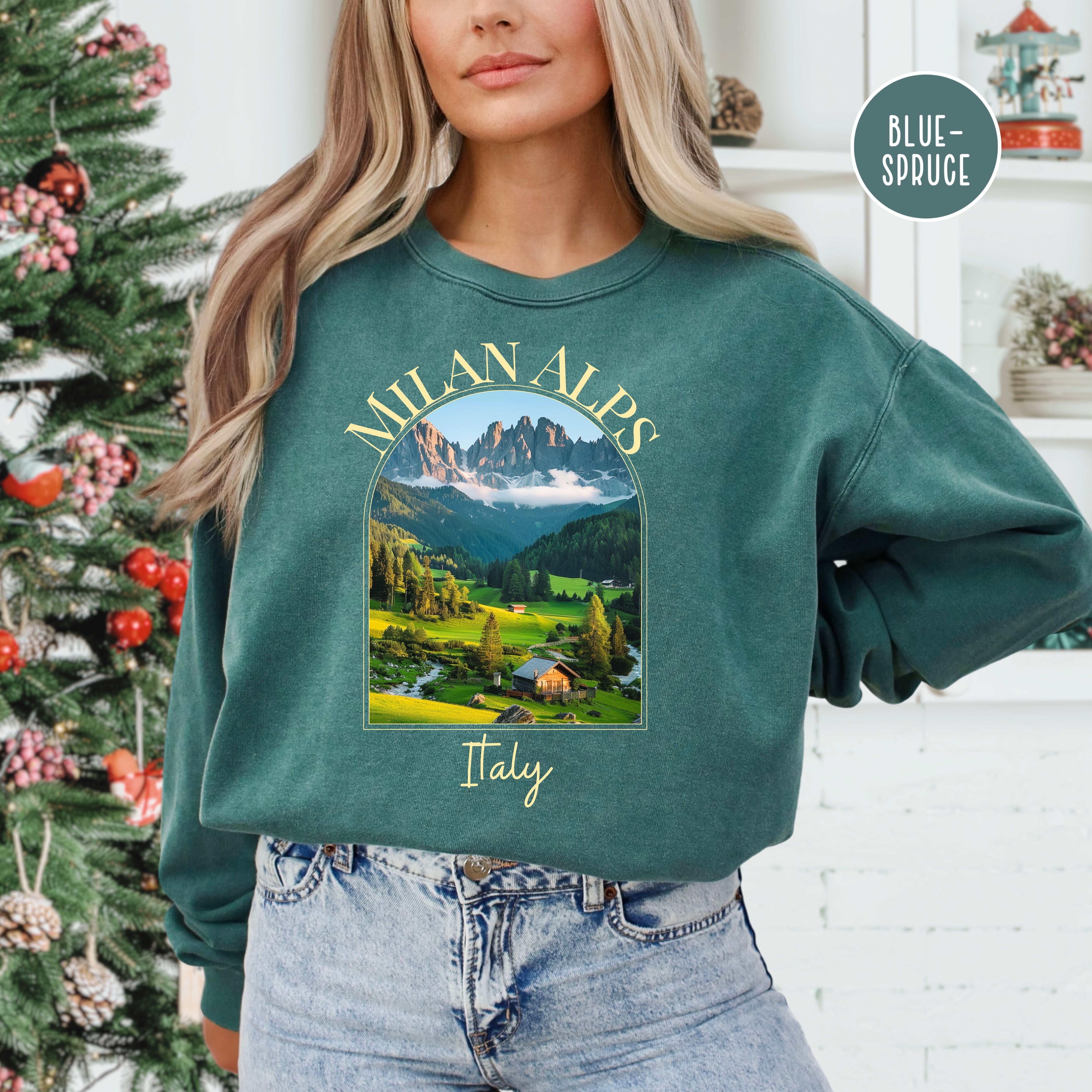 Milan Alps Italy Comfort Colors® Sweatshirt