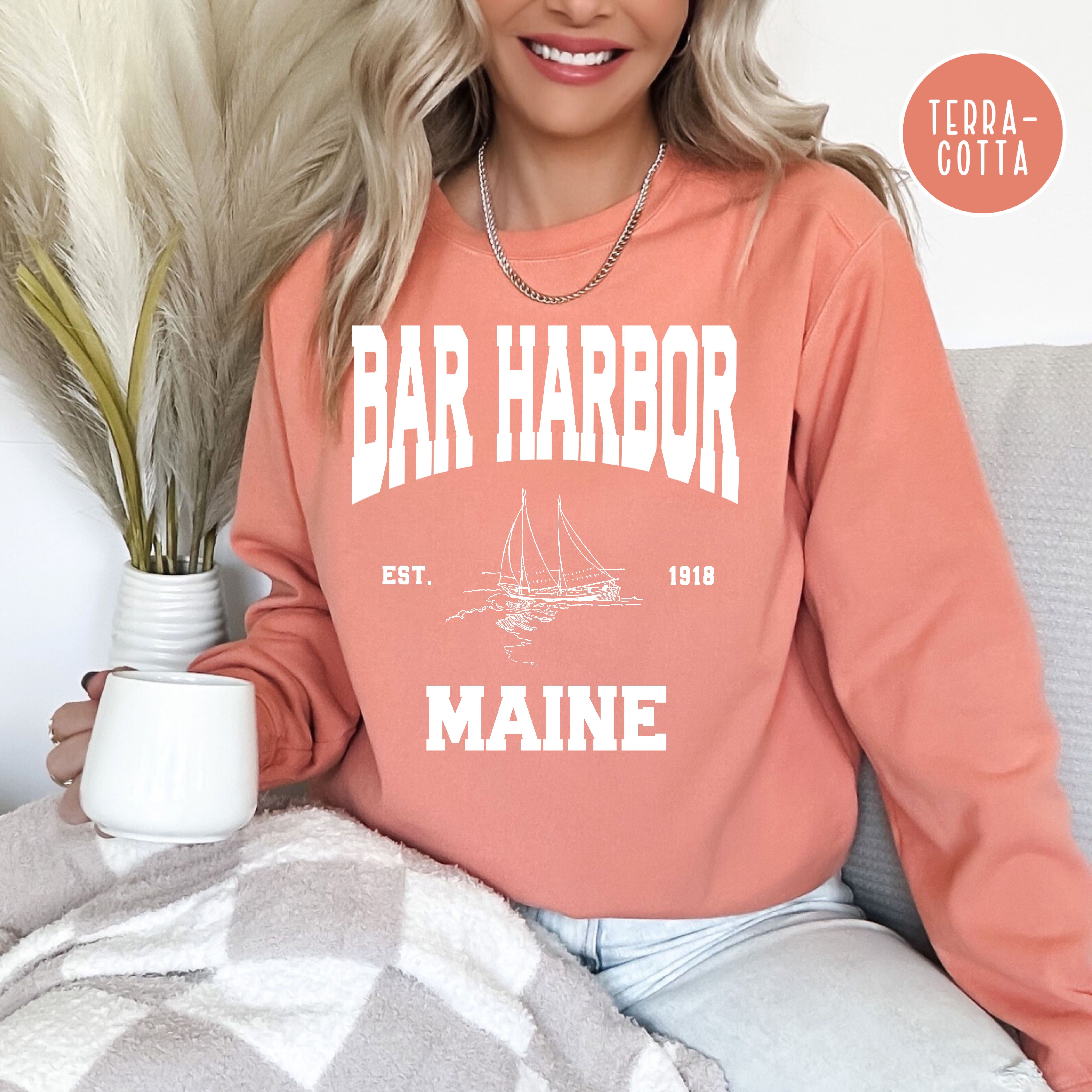 Bar Harbor Maine Comfort Colors® Sweatshirt