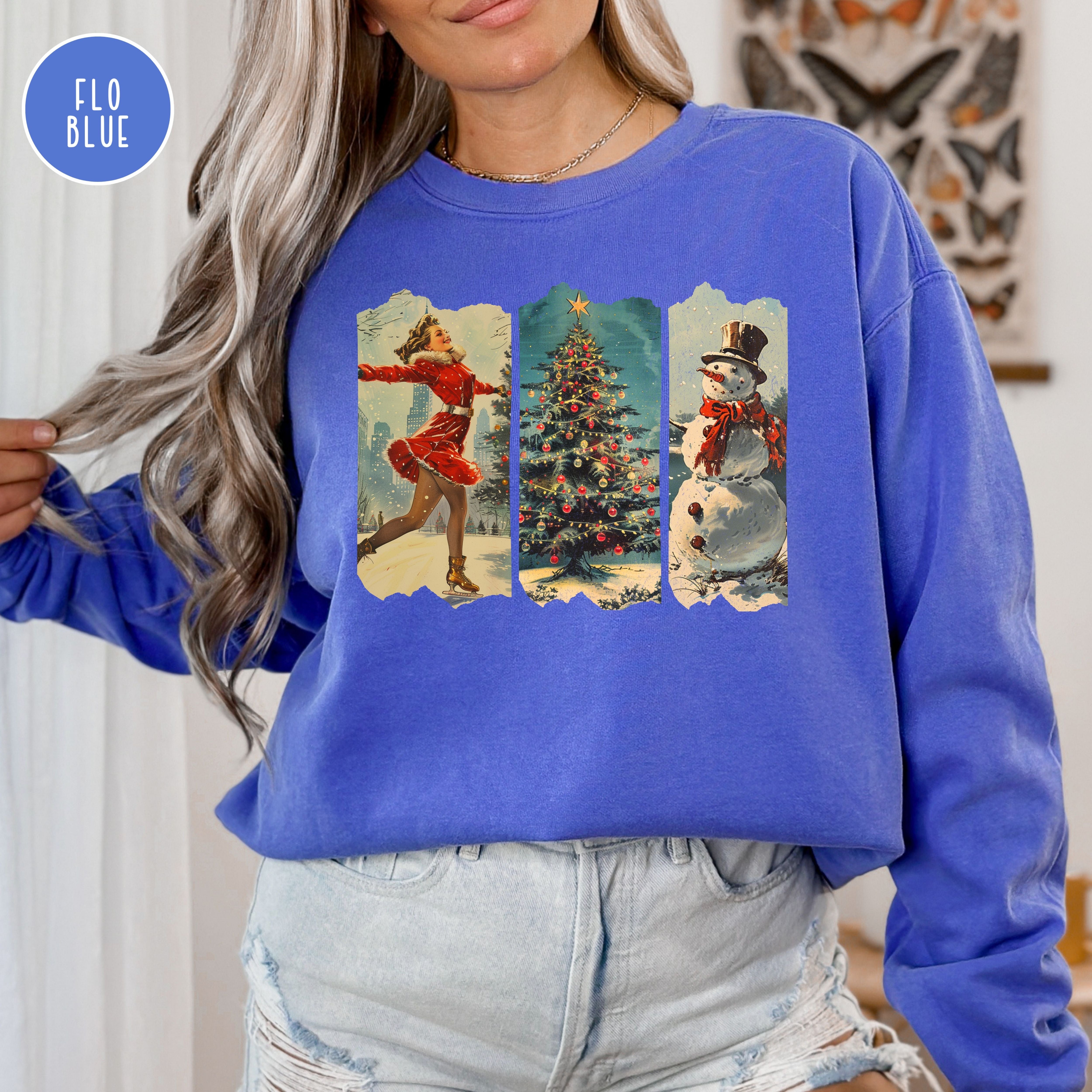 Traditional Holiday Season Comfort Colors® Sweatshirt Gift