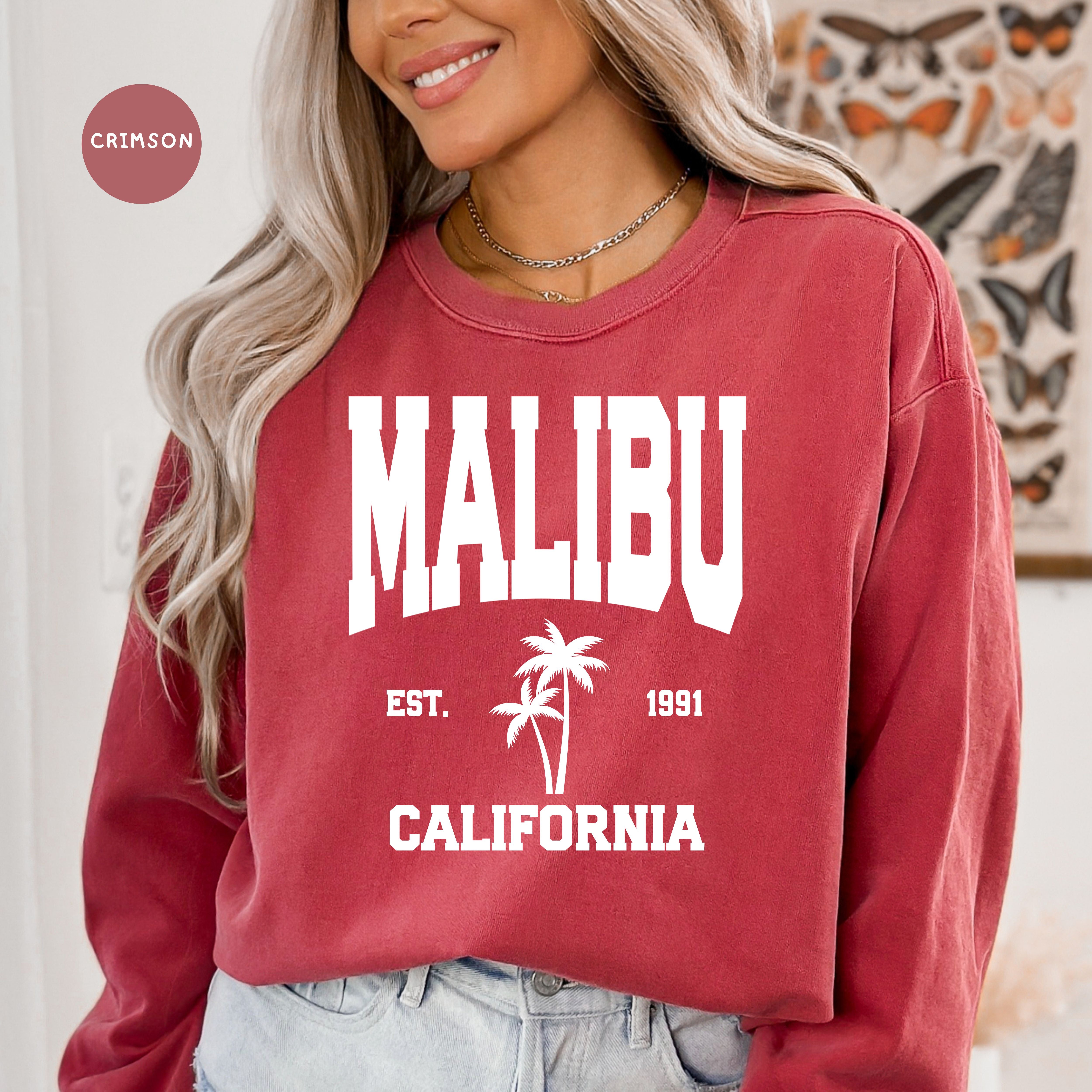 Malibu California Comfort Colors® Sweatshirt