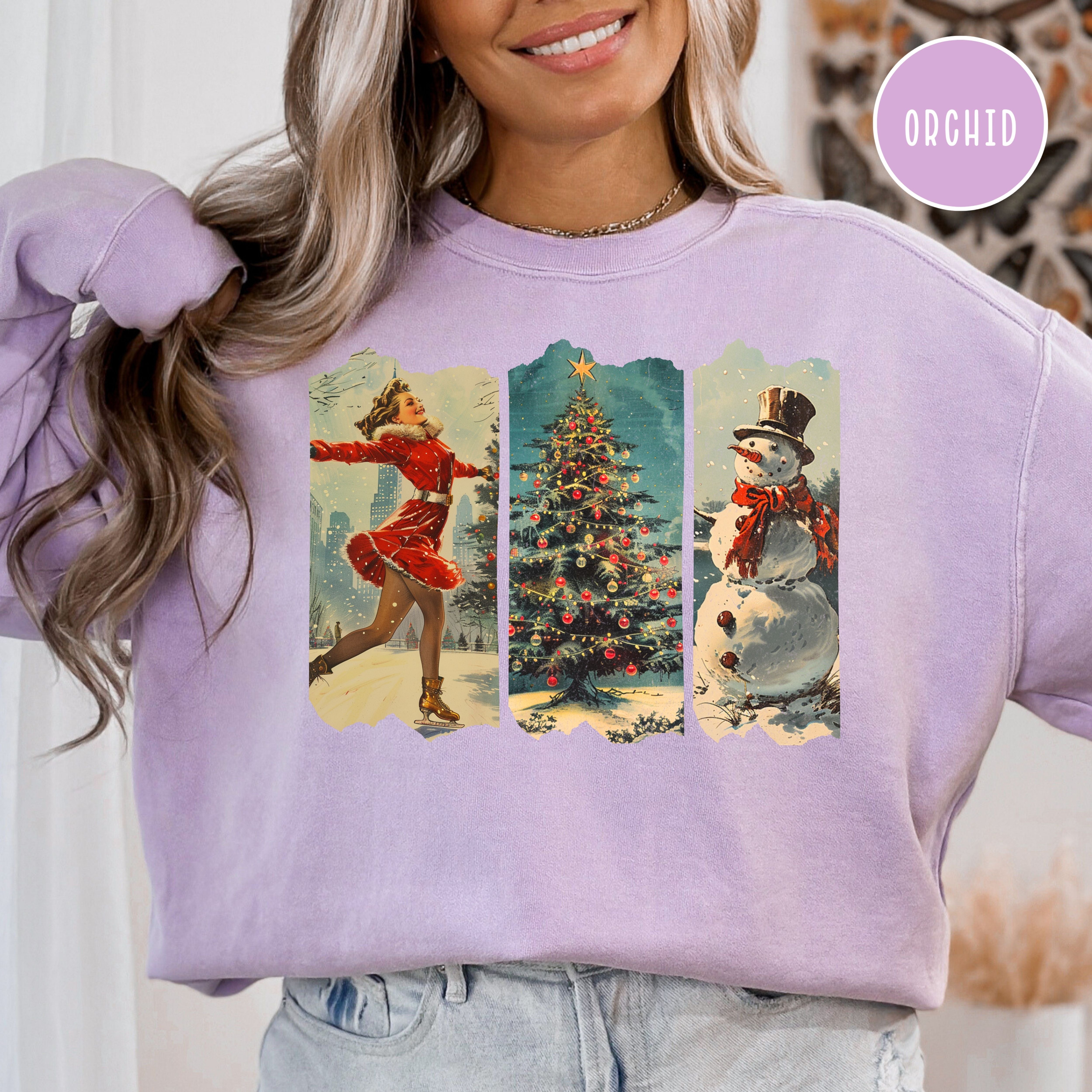 Traditional Holiday Season Comfort Colors® Sweatshirt Gift
