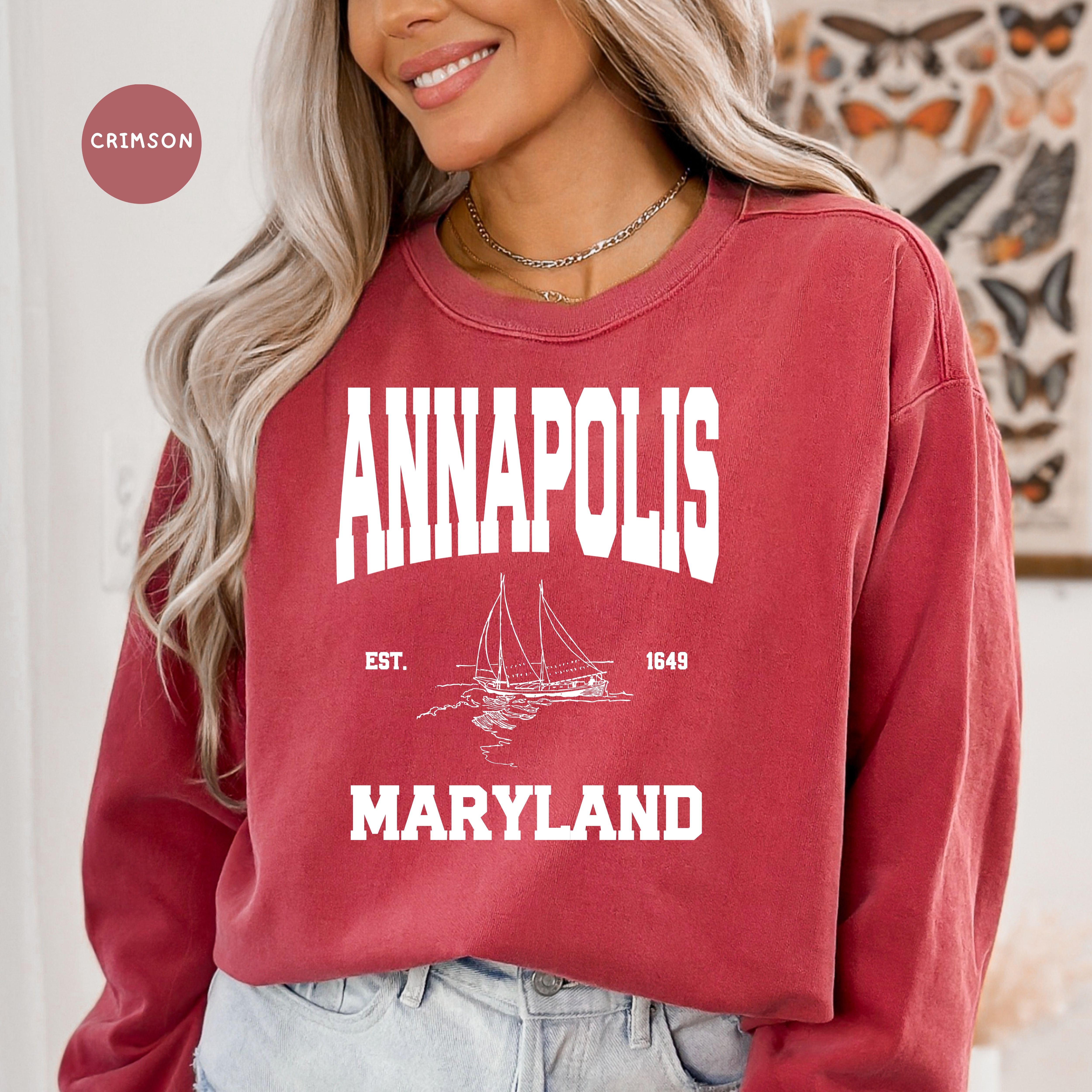 Annapolis Maryland Comfort Colors® Sweatshirt