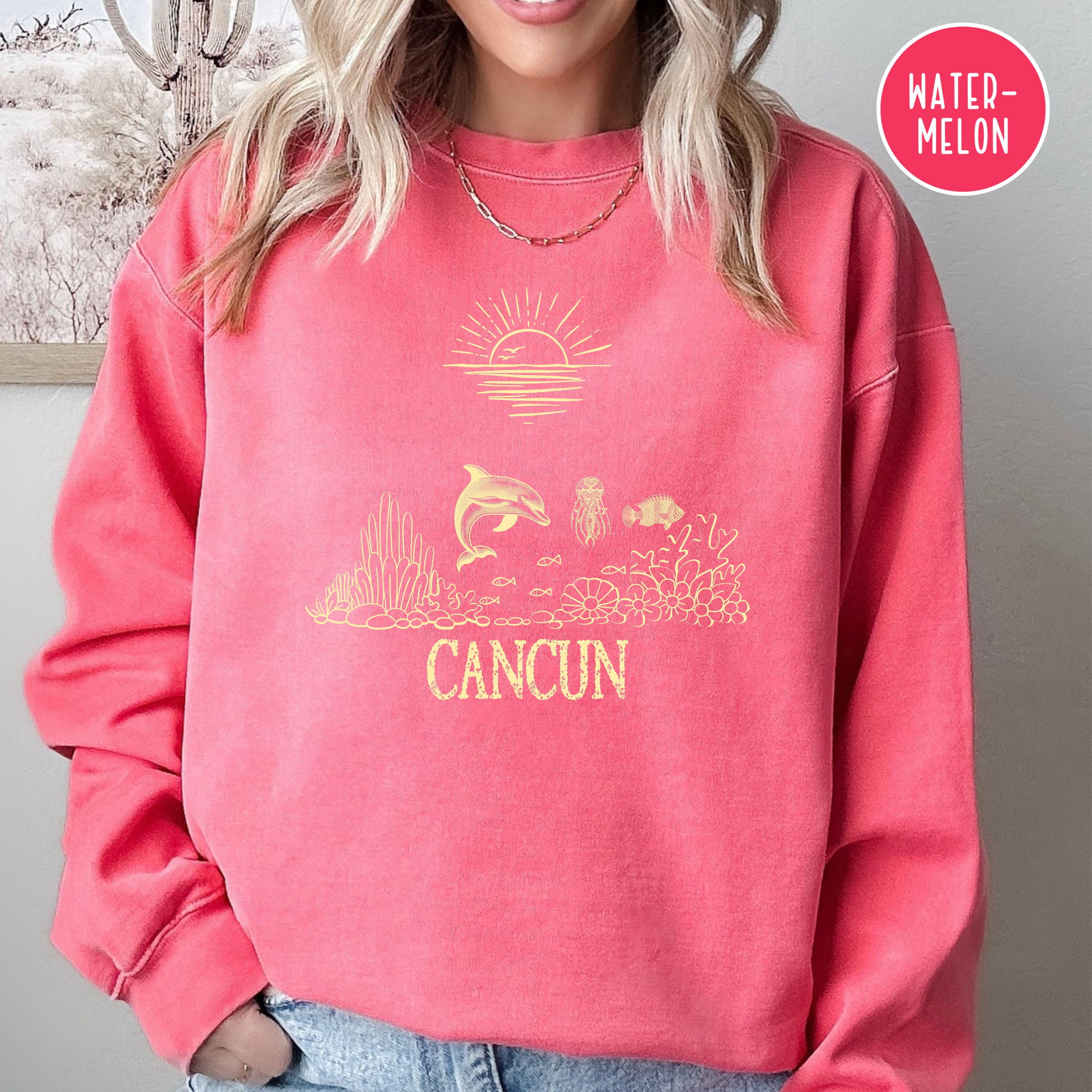 Cancun Mexico Vacation Gift Comfort Colors® Sweatshirt