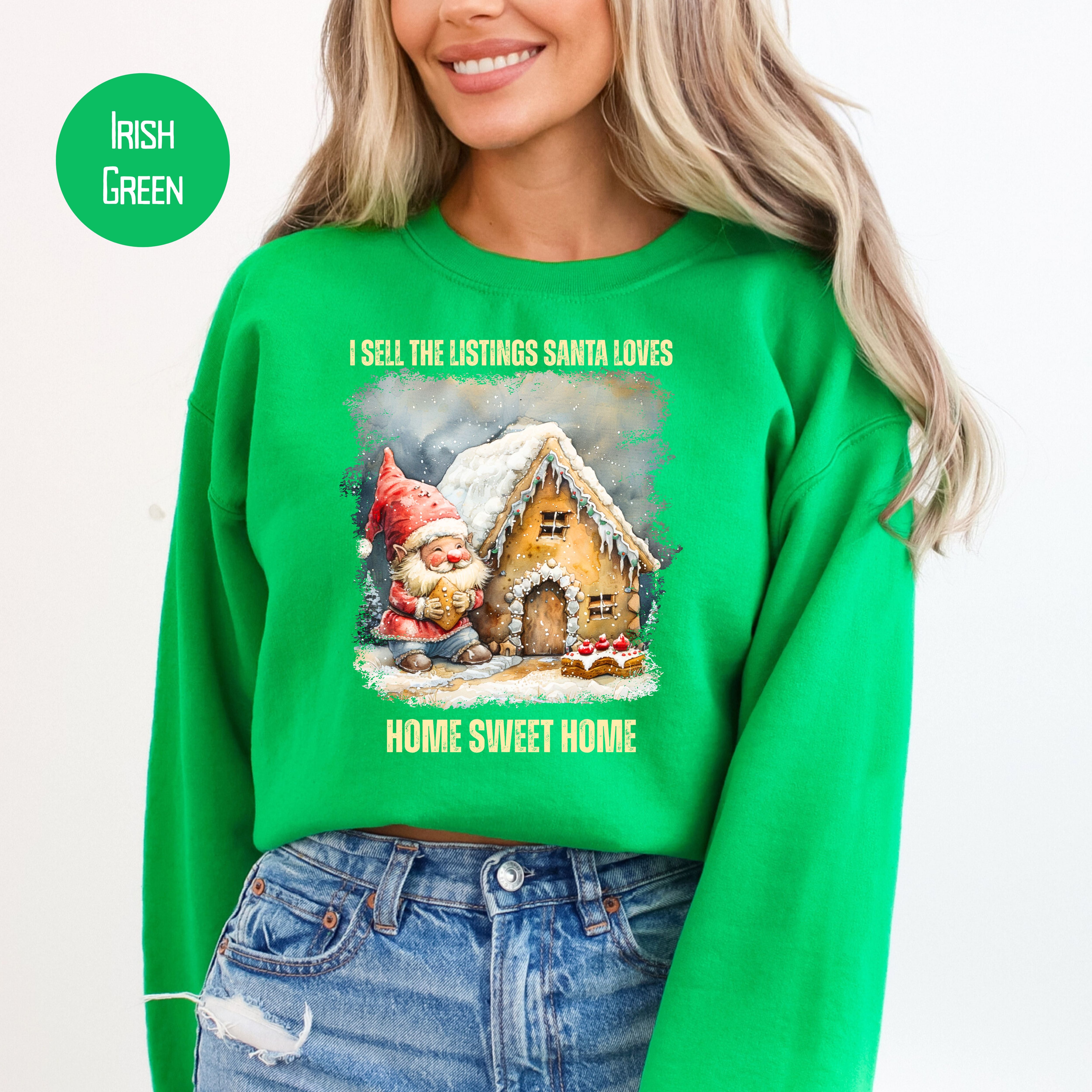 Real Estate Agent Unisex Christmas Sweatshirt