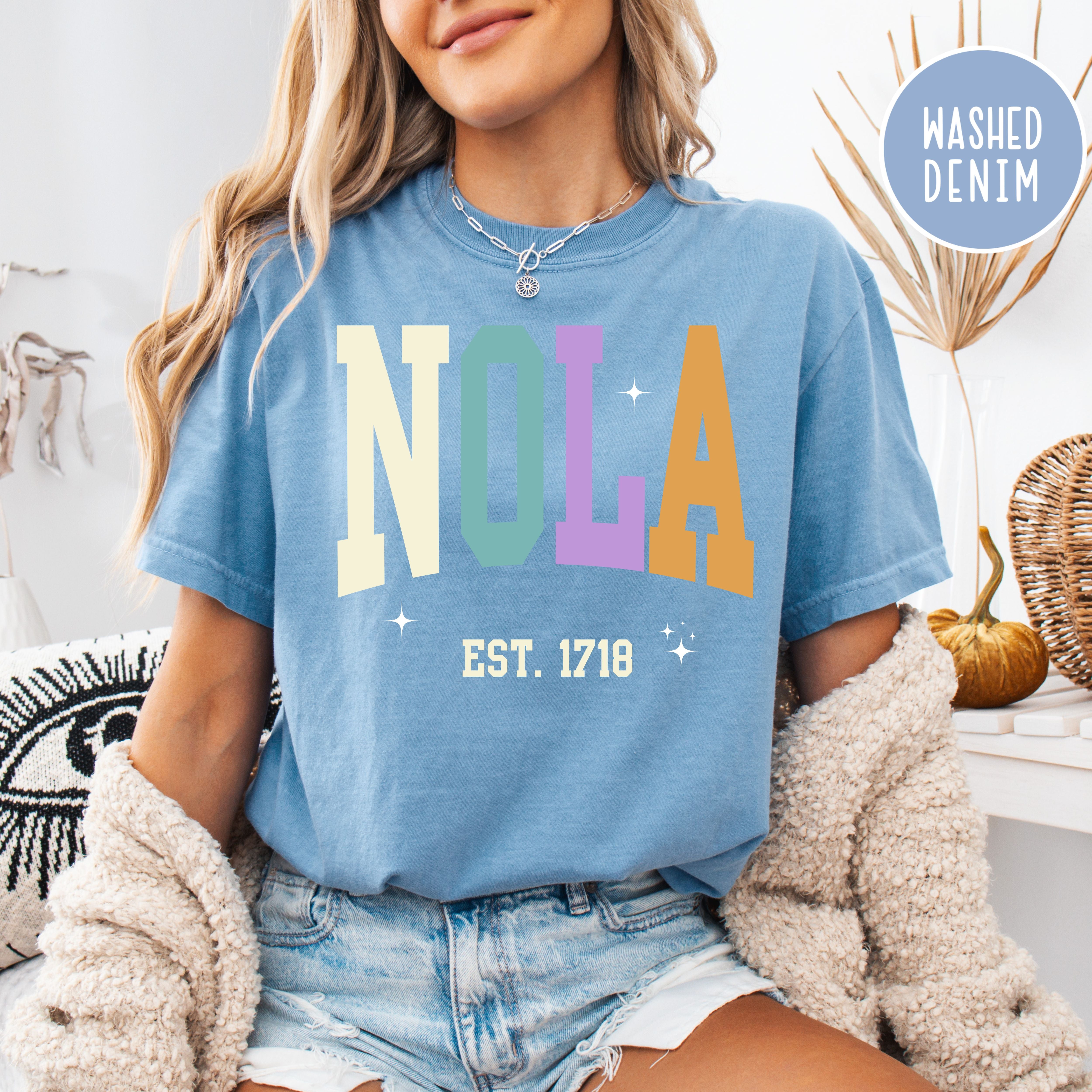NOLA New Orleans Louisiana Comfort Colors® Tee
