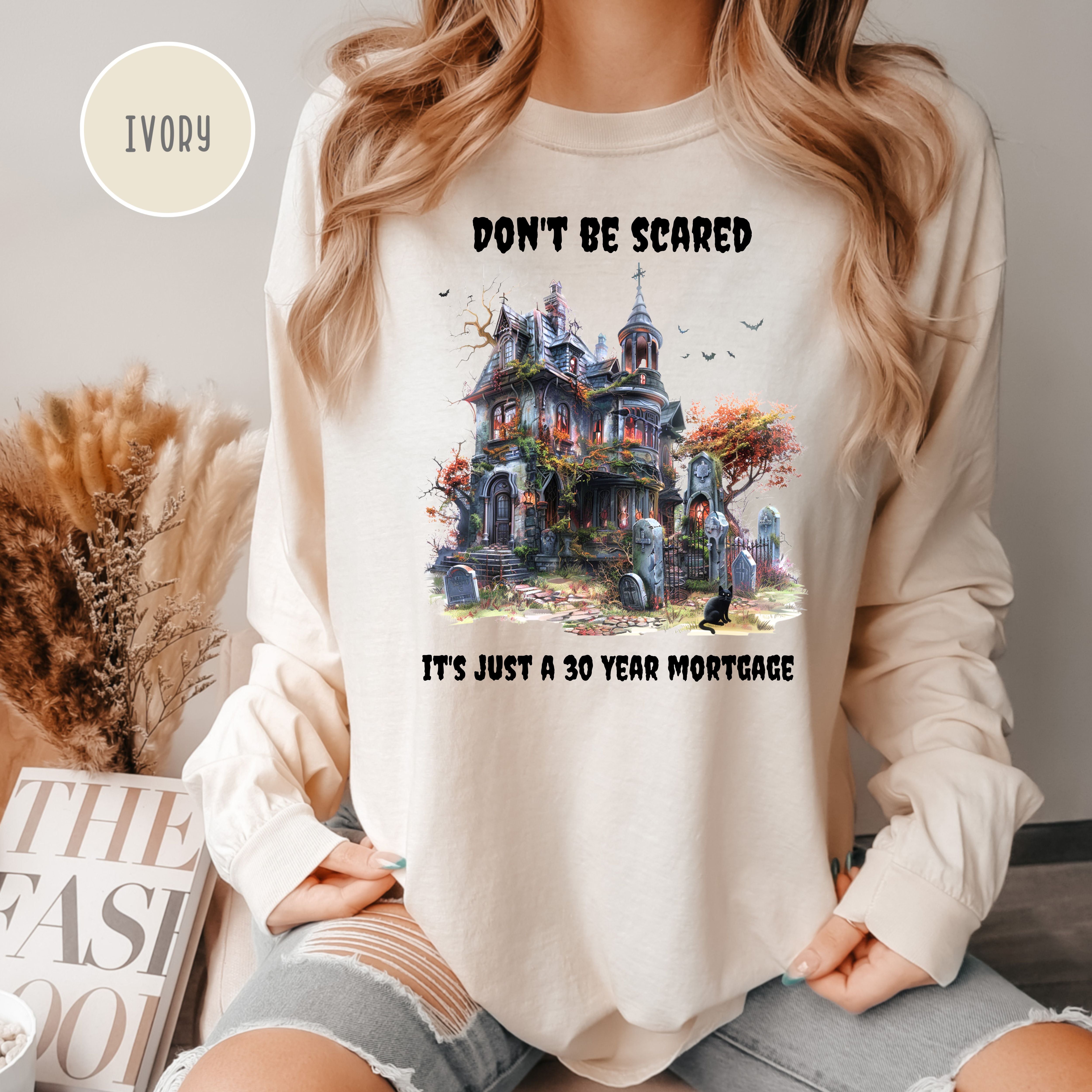 New Homeowner Halloween Comfort Colors® Long Sleeve Tee