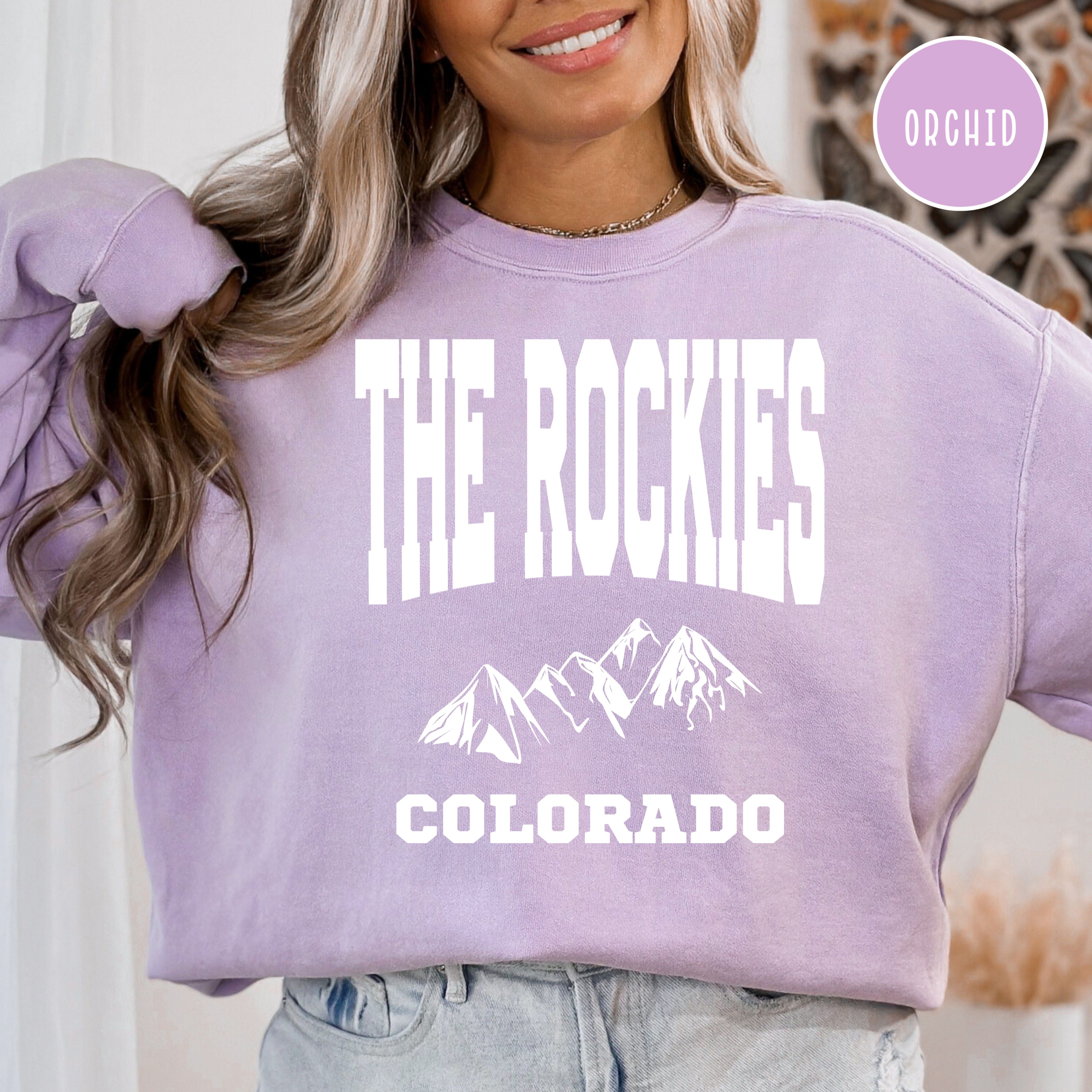 The Rockies Colorado Comfort Colors® Sweatshirt