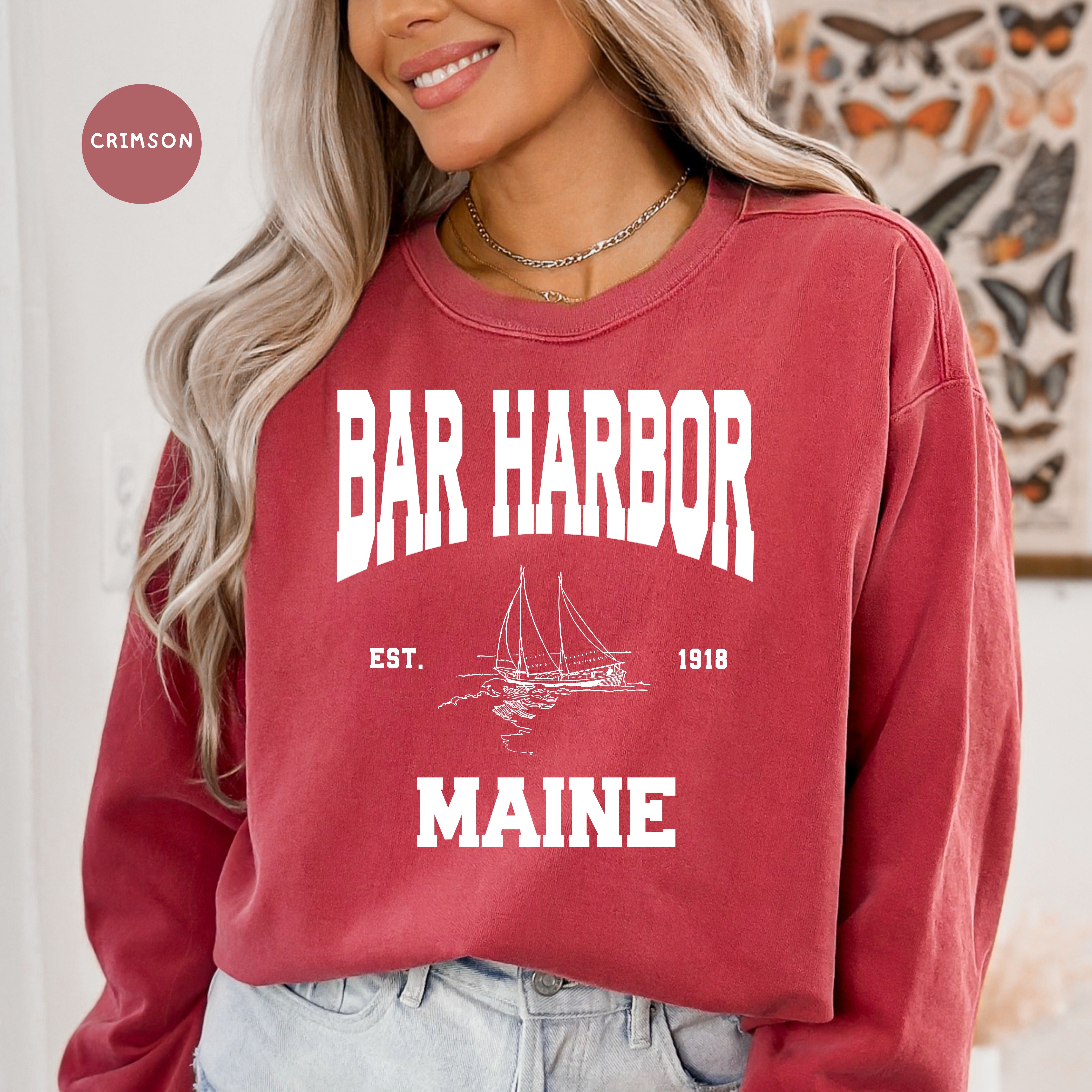 Bar Harbor Maine Comfort Colors® Sweatshirt