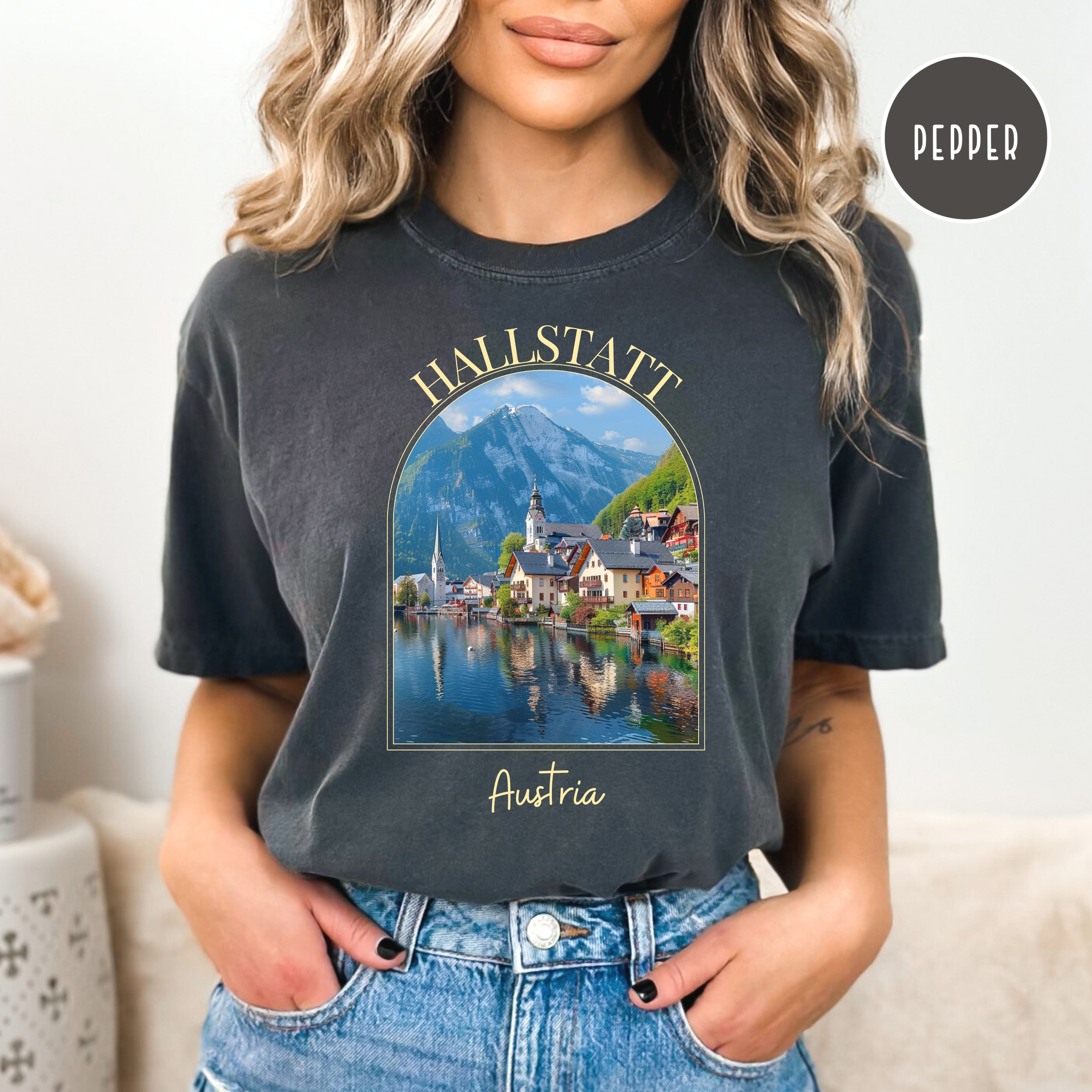Hallstatt Austria Comfort Colors® Tee