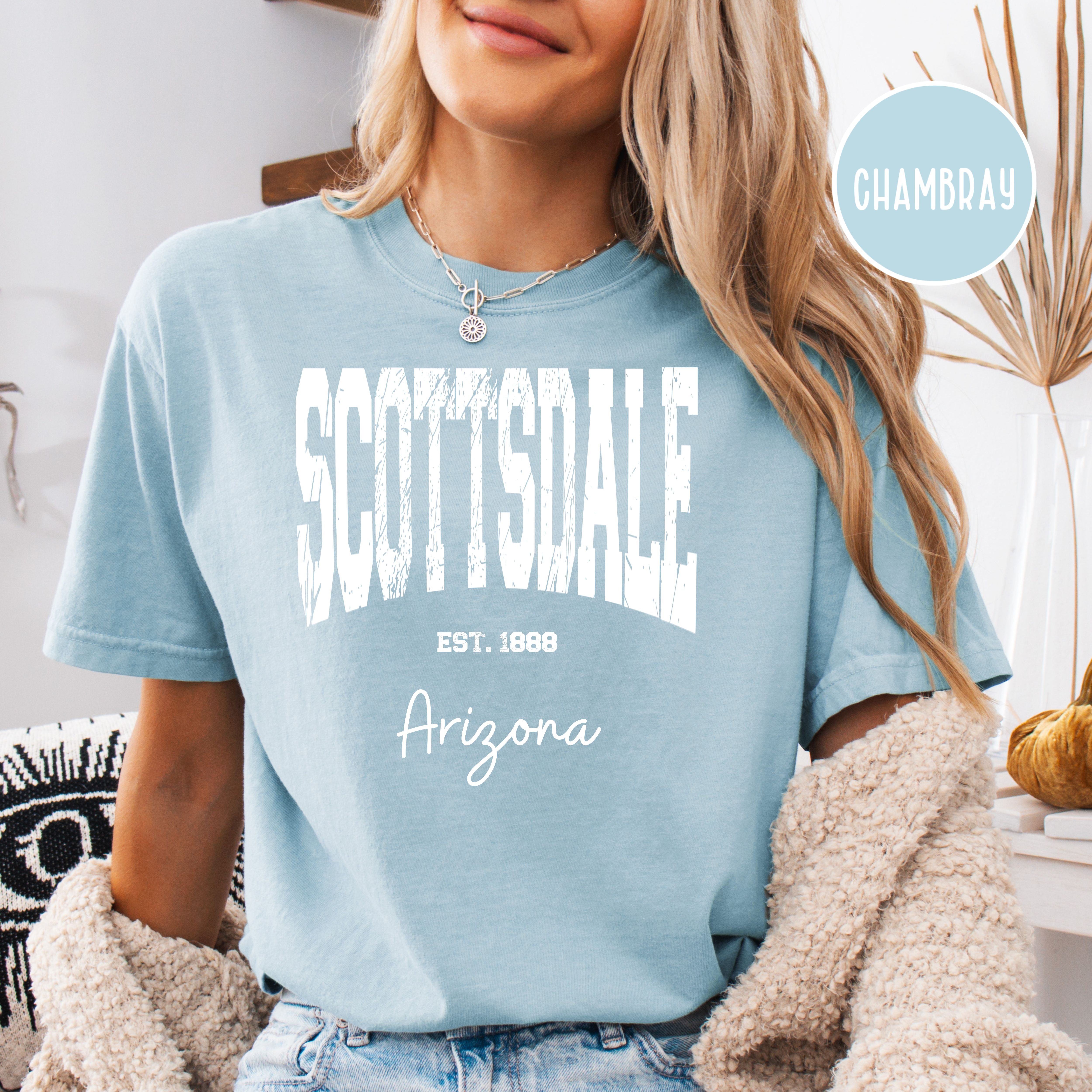 Scottsdale Arizona Grunge Style Comfort Colors® Tee
