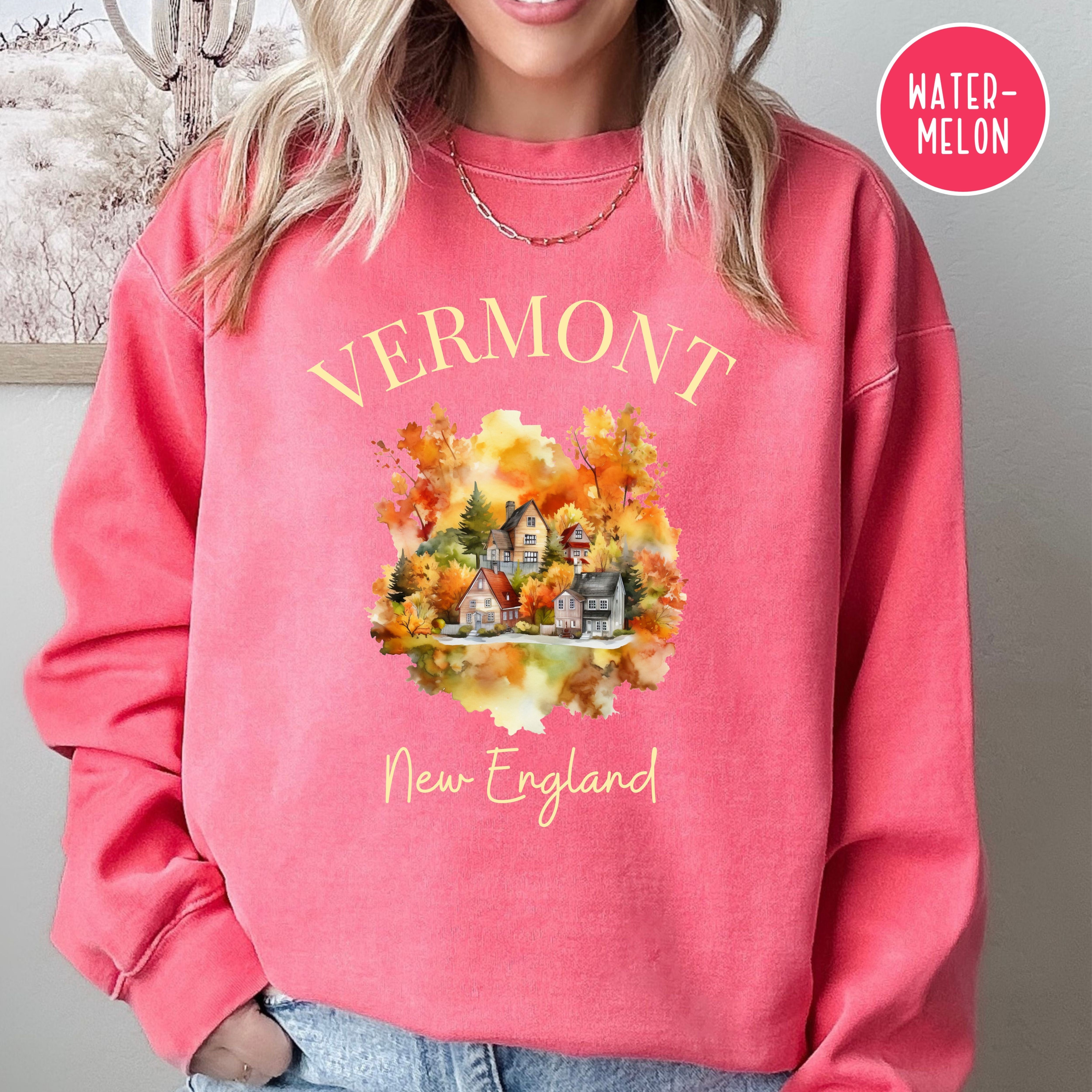Vermont New England Comfort Colors® Autumn Sweatshirt
