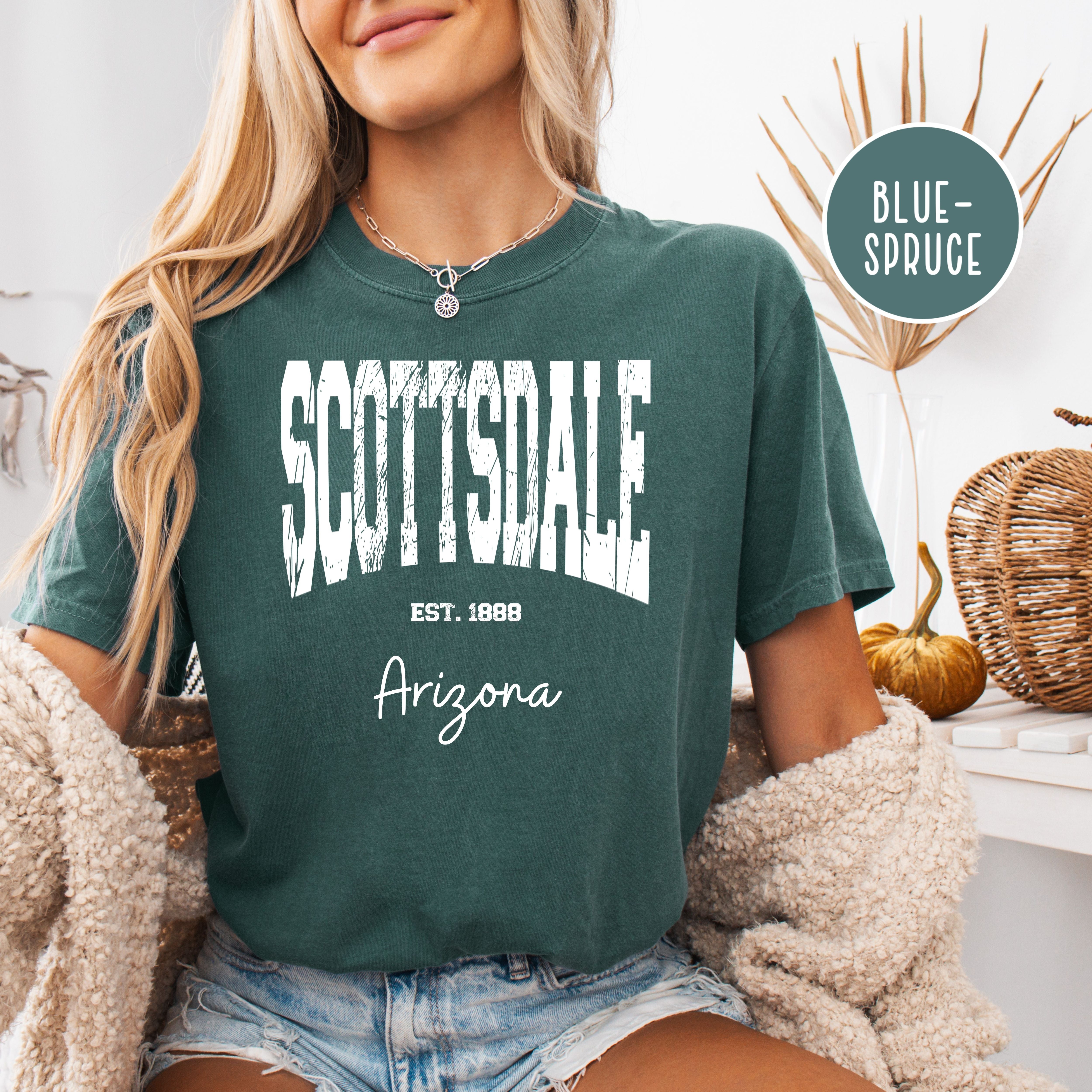 Scottsdale Arizona Grunge Style Comfort Colors® Tee