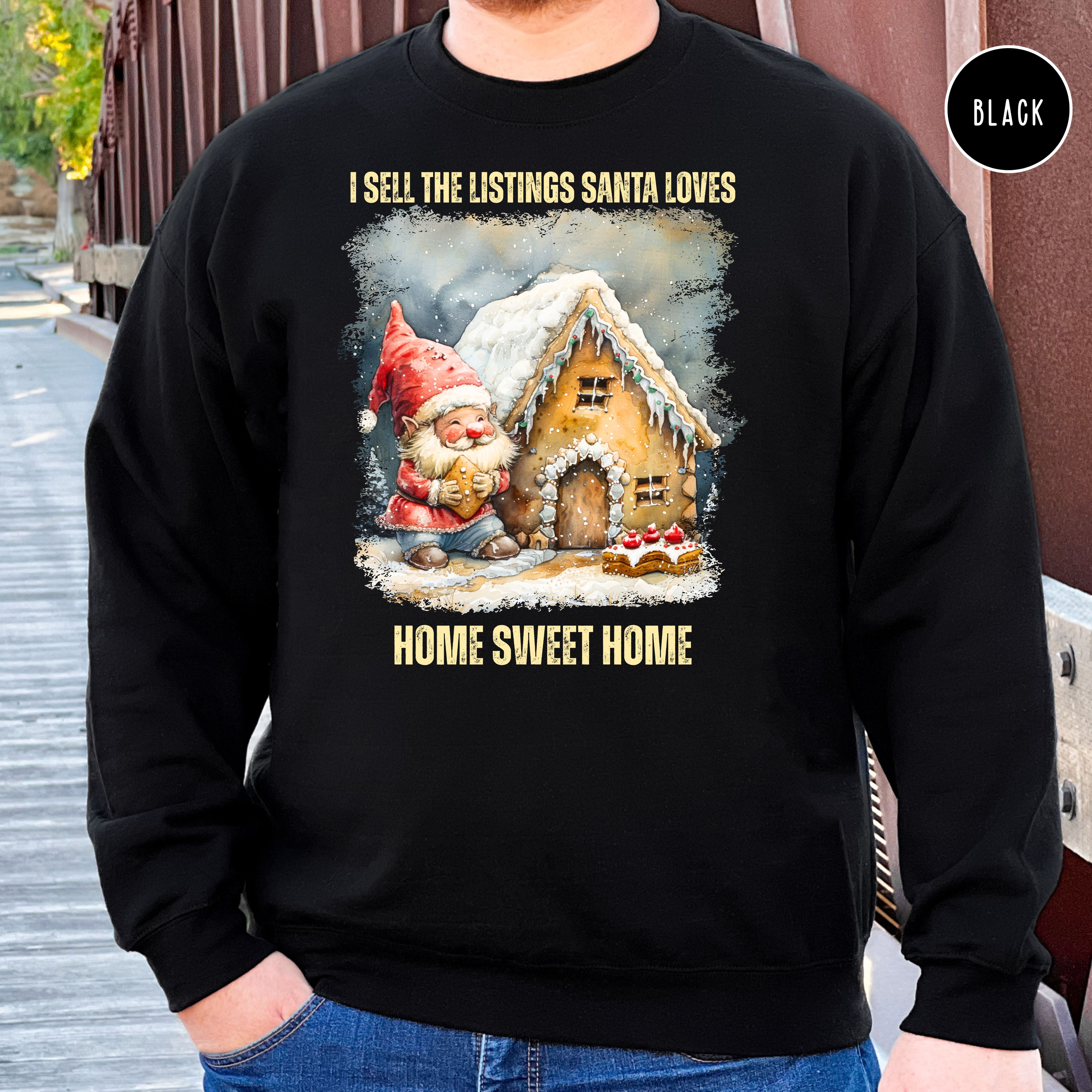 Real Estate Agent Unisex Christmas Sweatshirt