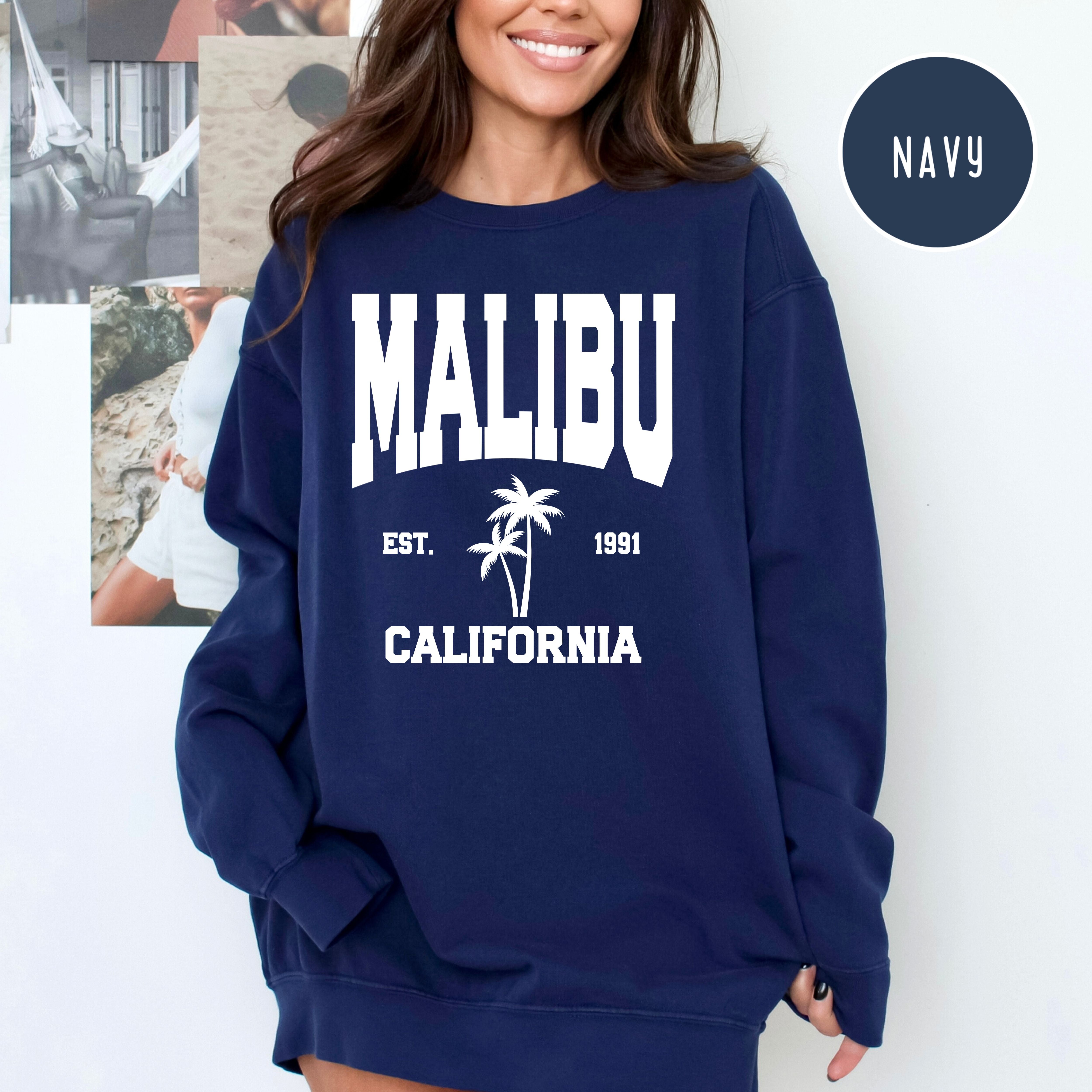 Malibu California Comfort Colors® Sweatshirt